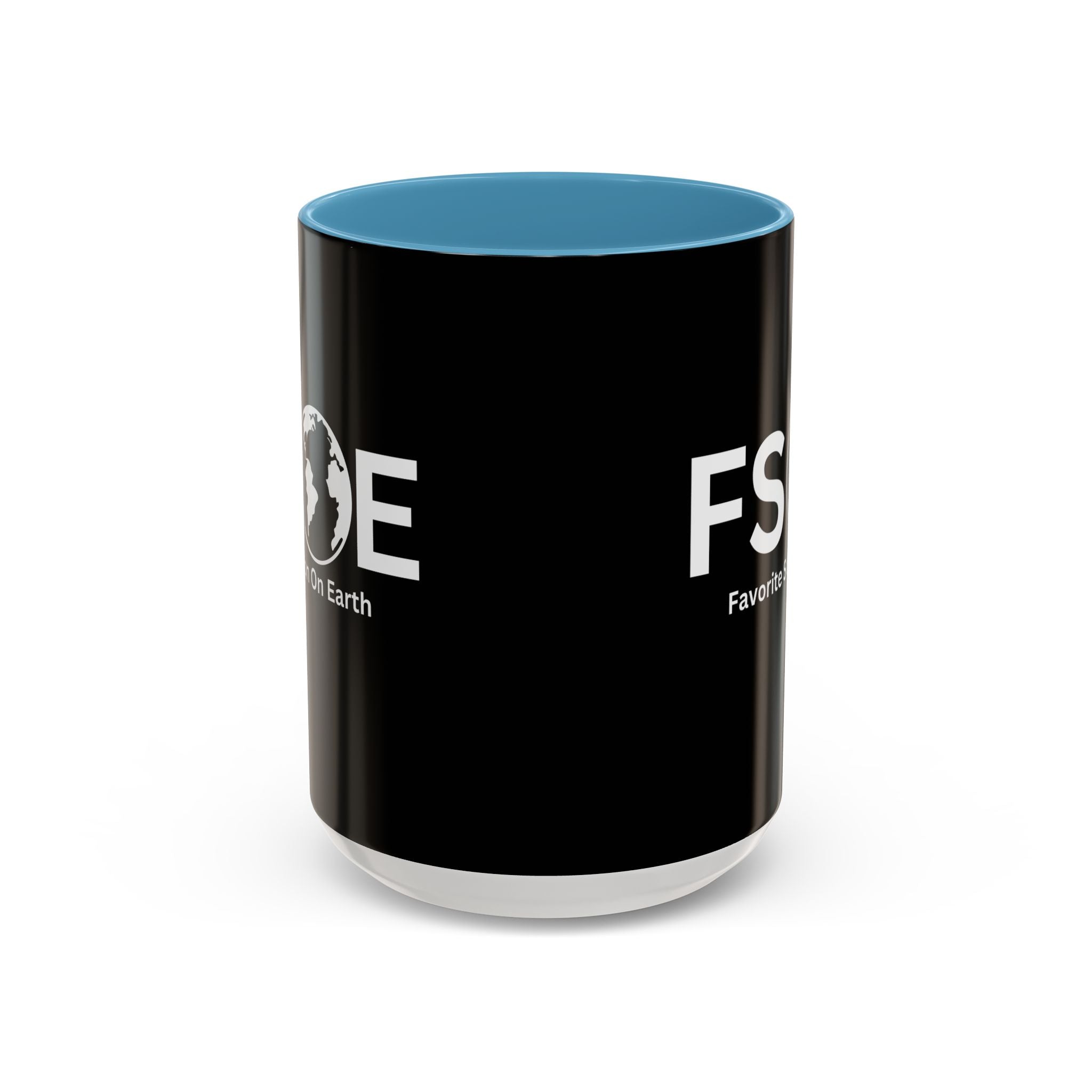 Favorite Son On Earth (FSOE) Accent Coffee Mug (11oz, 15oz)