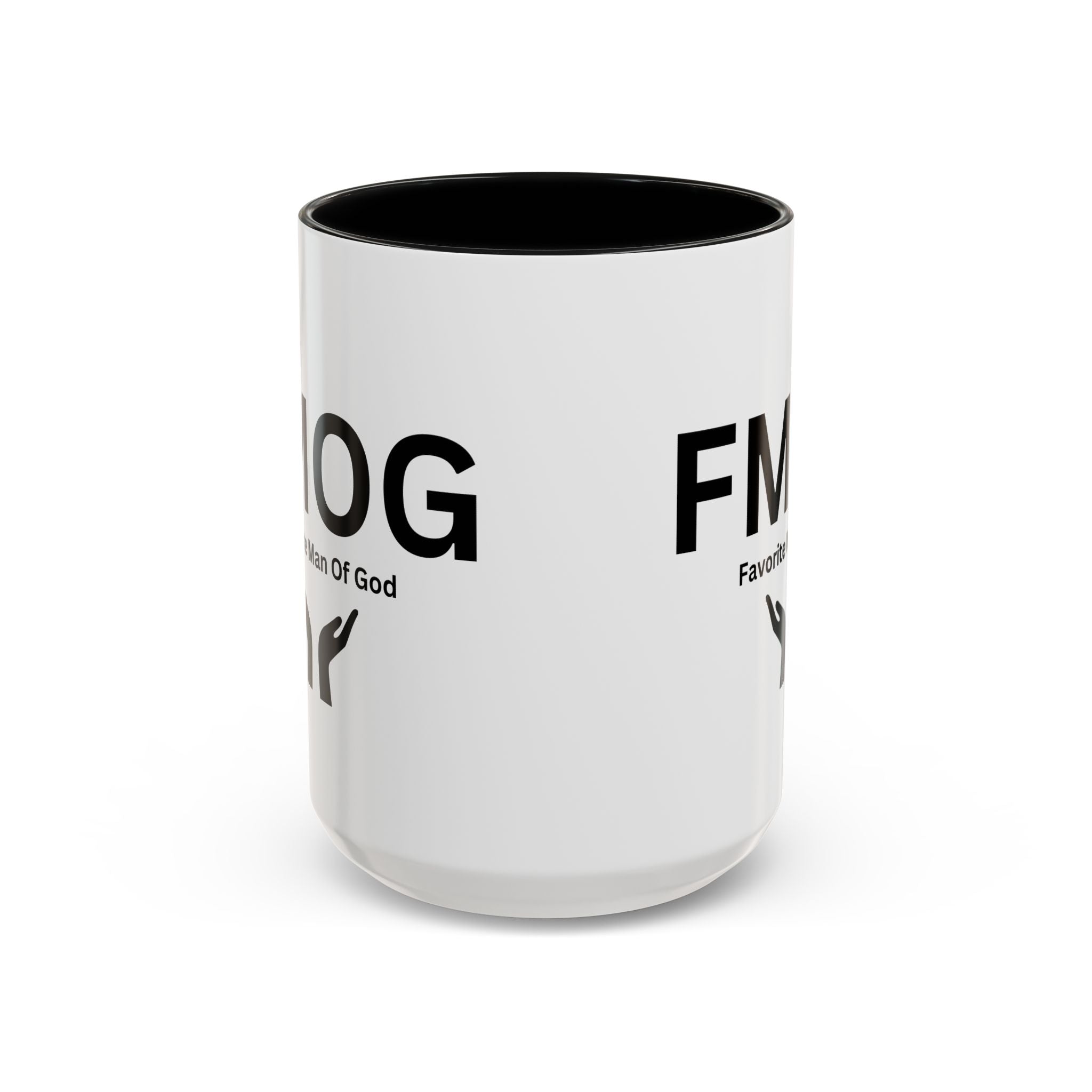 Favorite Man of God (FMOG) Accent Coffee Mug (11oz, 15oz)