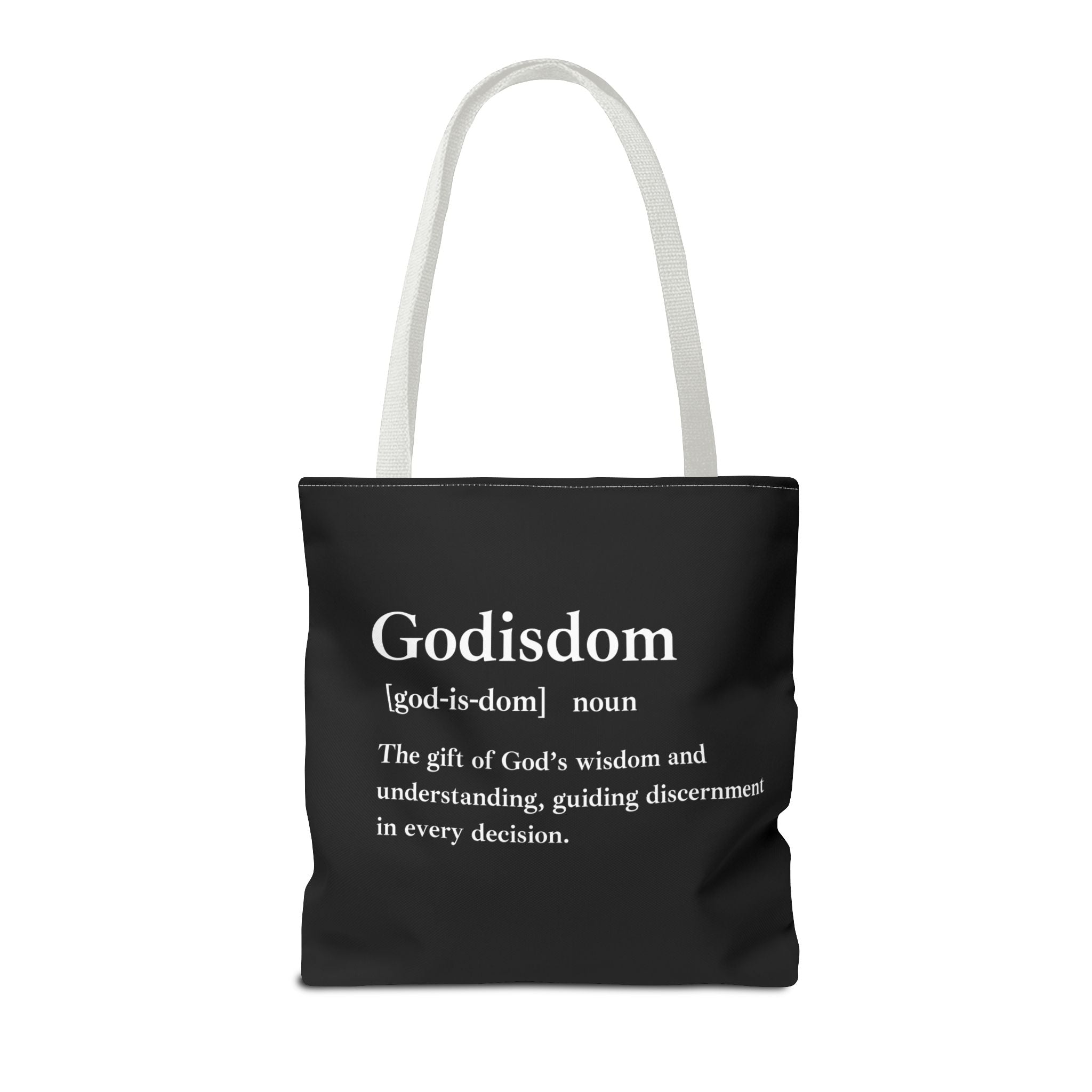 Godisdom Tote Bag - Custom Printed Stylish and Functional Tote
