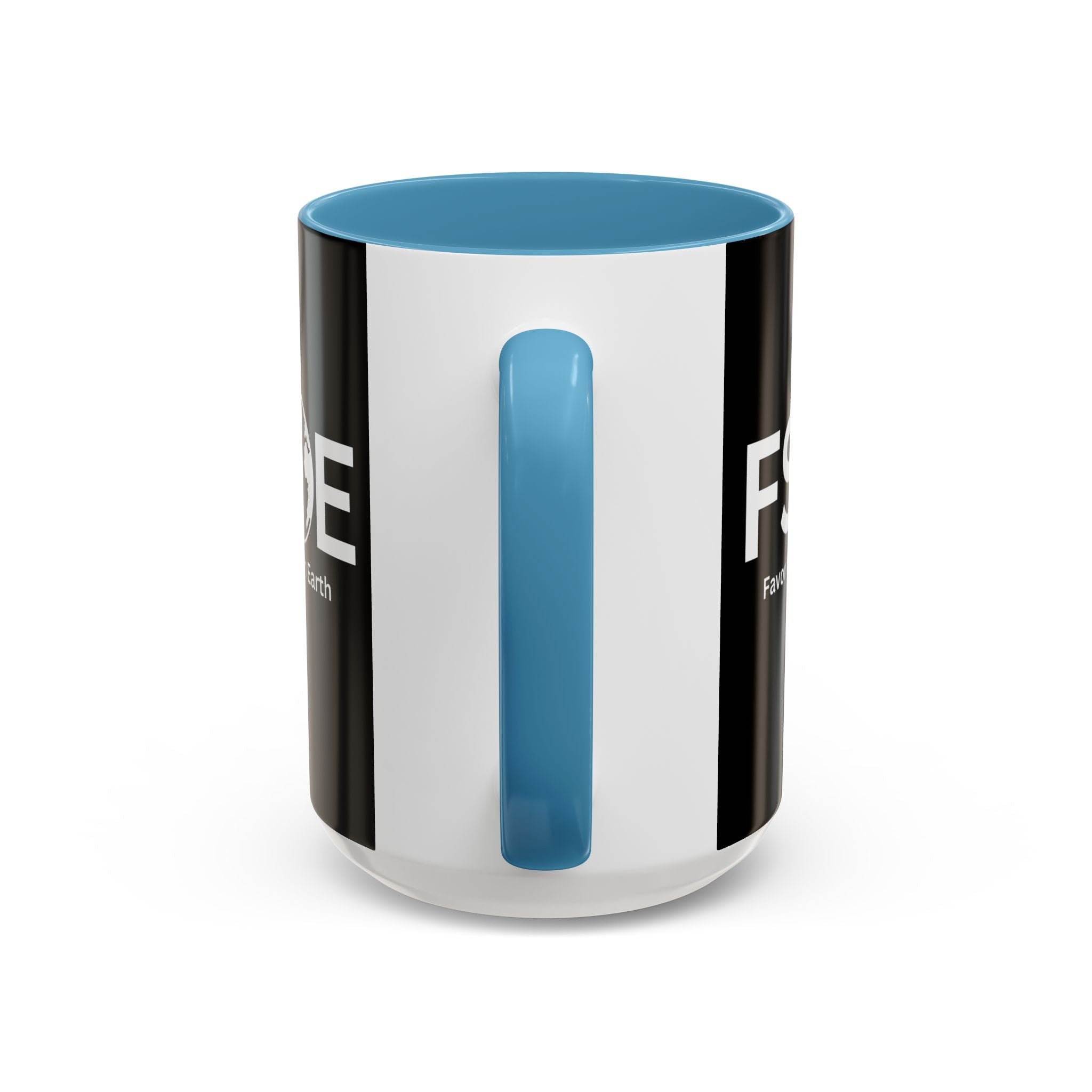 Favorite Sister On Earth (FSOE) Accent Coffee Mug (11oz, 15oz)