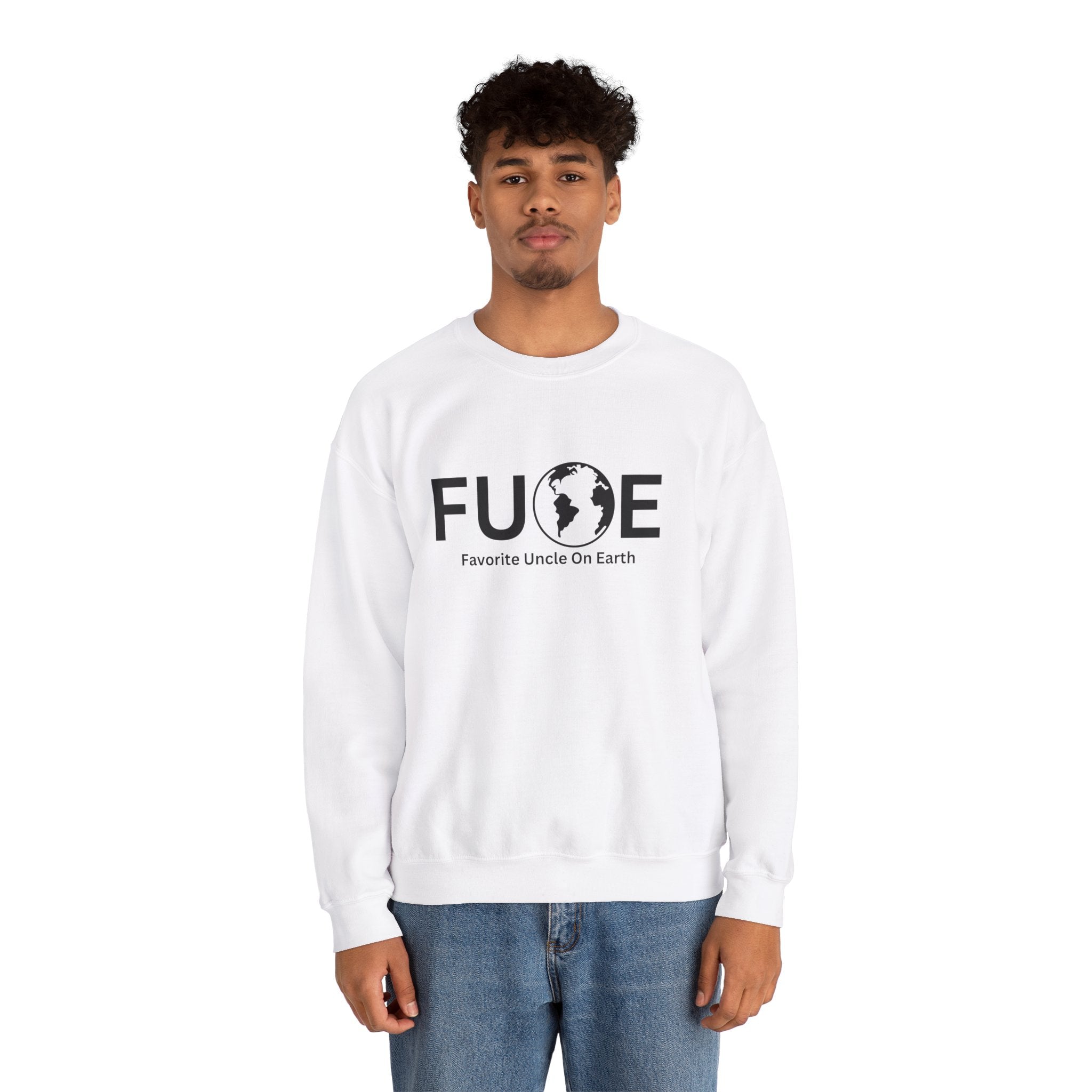 Favorite Uncle On Earth (FUOE) Unisex Heavy Blend™ Crewneck Sweatshirt