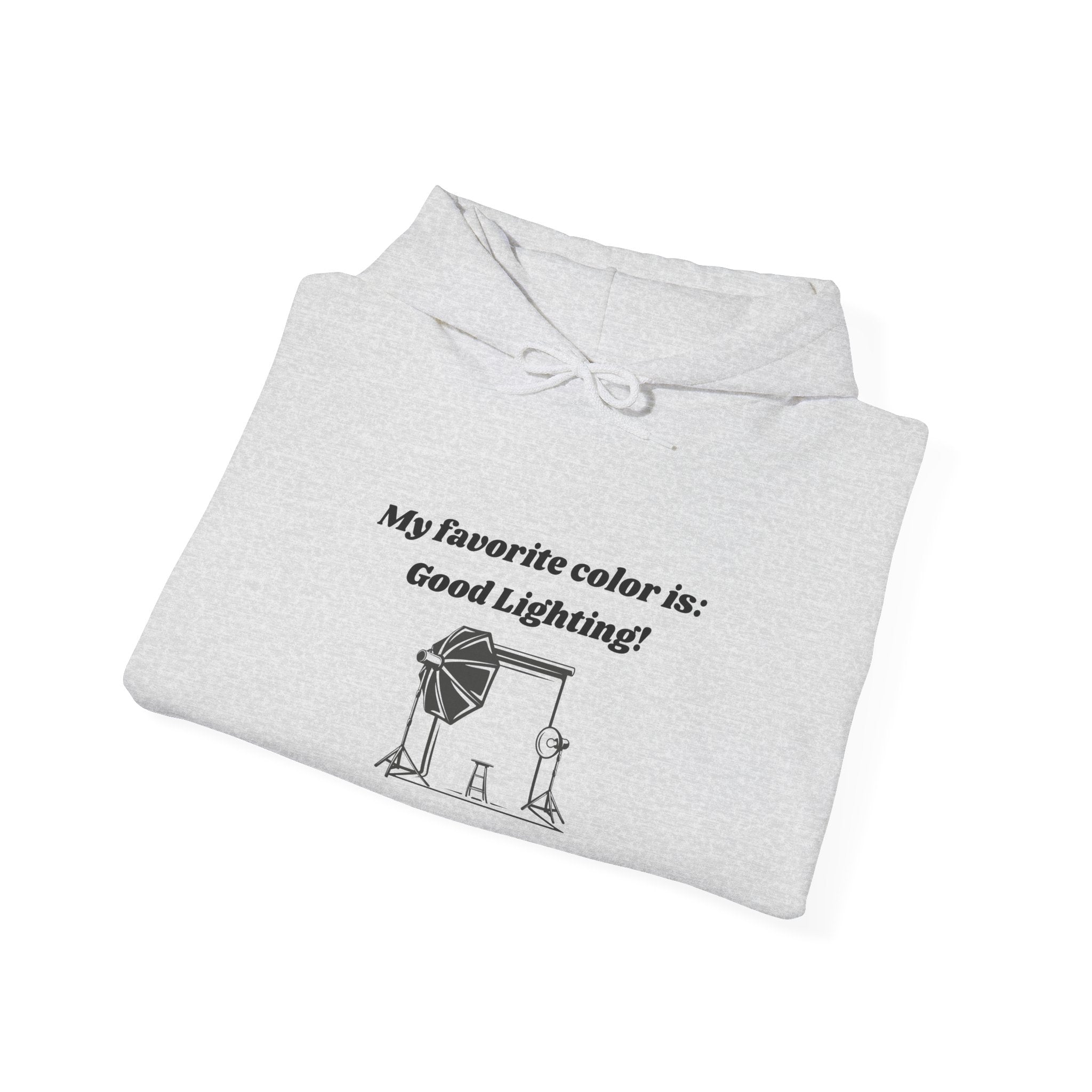 My Favorite Color Is Good Lighting! Hoodie – Unisex Heavy Blend™ Pullover