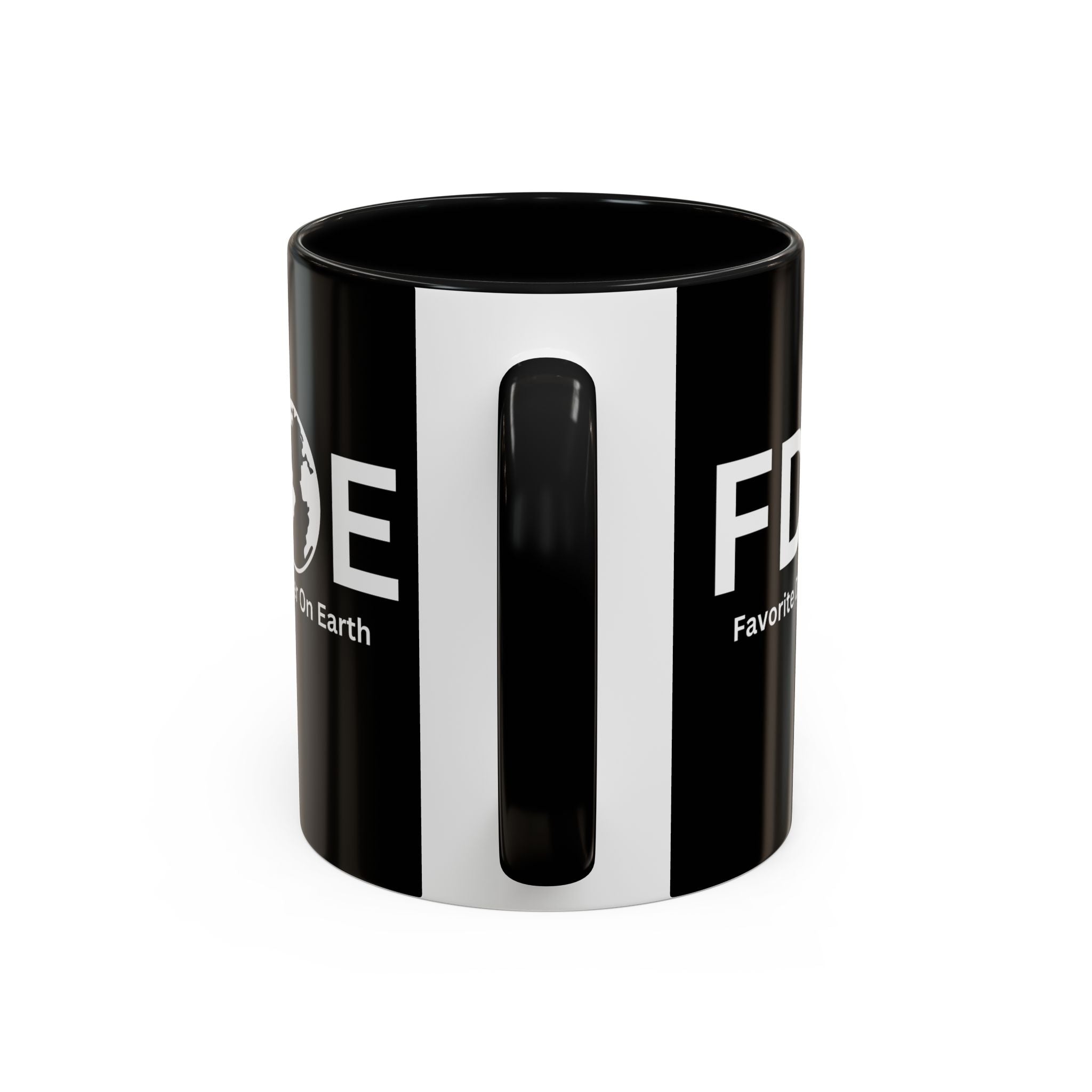 Favorite Daughter On Earth (FDOE) Accent Coffee Mug (11oz, 15oz)