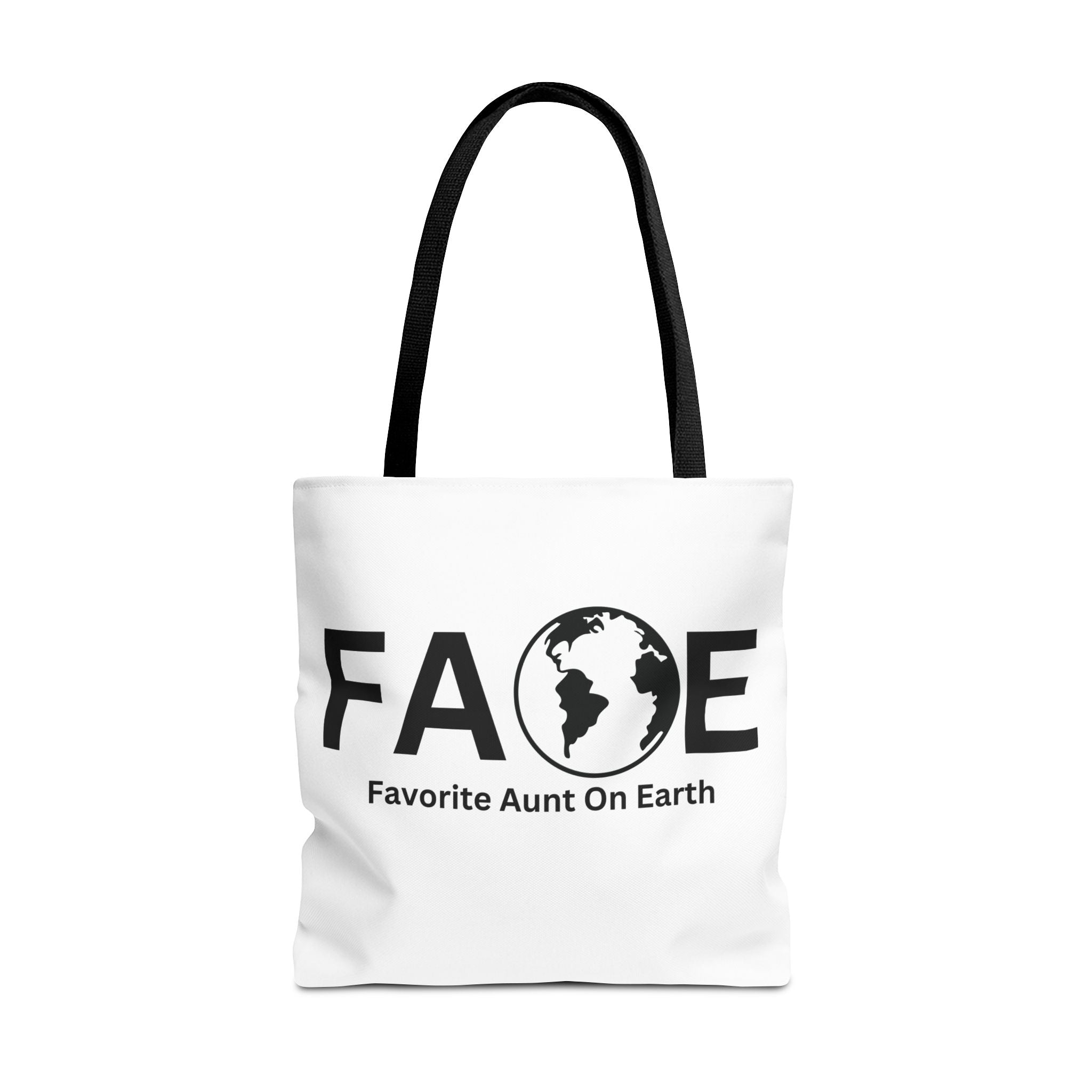Favorite Aunt On Earth (FAOE) Tote Bag - Custom Printed Stylish and Functional Tote