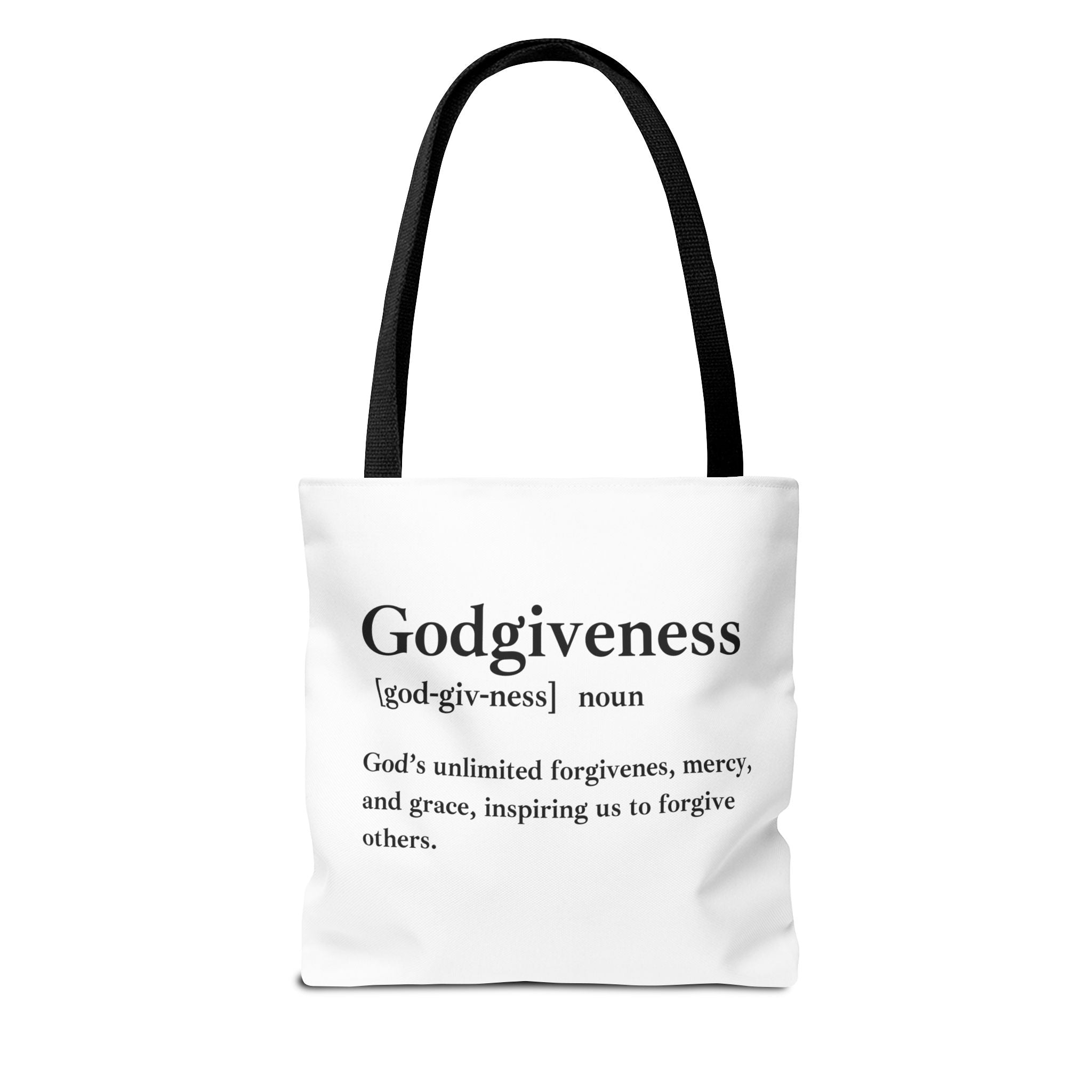 Godgiveness Tote Bag - Custom Printed Stylish and Functional Tote