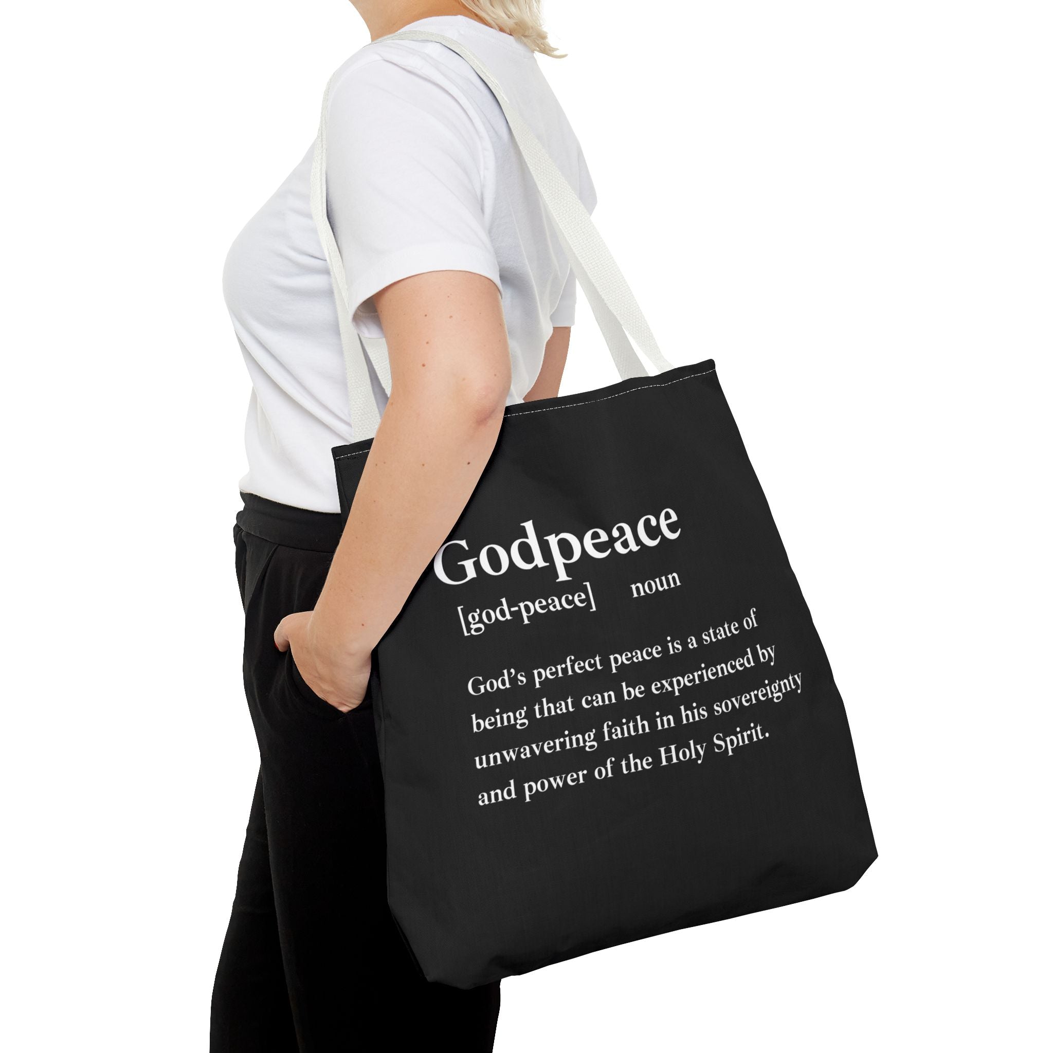 Godpeace Tote Bag - Custom Printed Stylish and Functional Tote