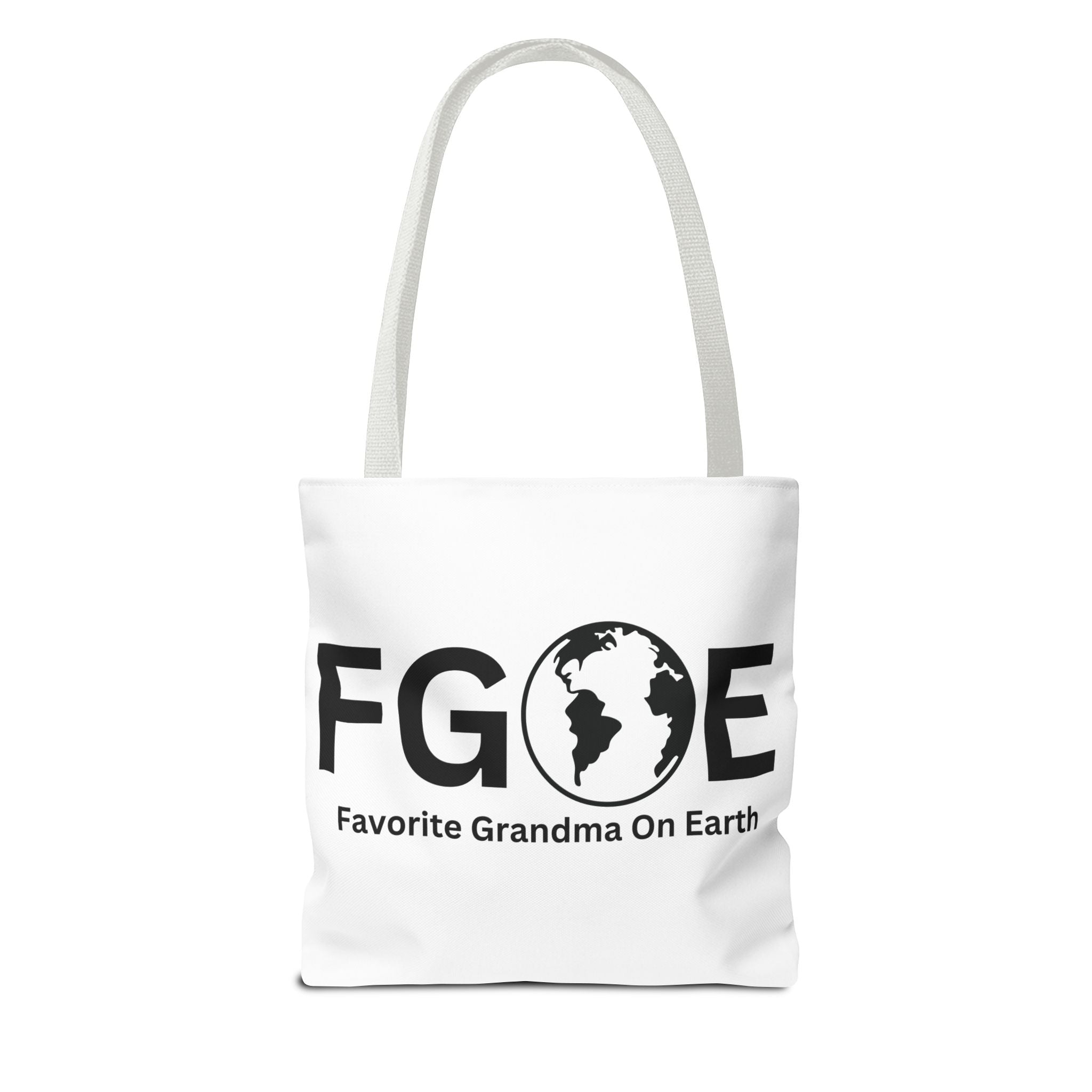 Favorite Grandma On Earth (FGOE) Tote Bag - Custom Printed Stylish and Functional Tote