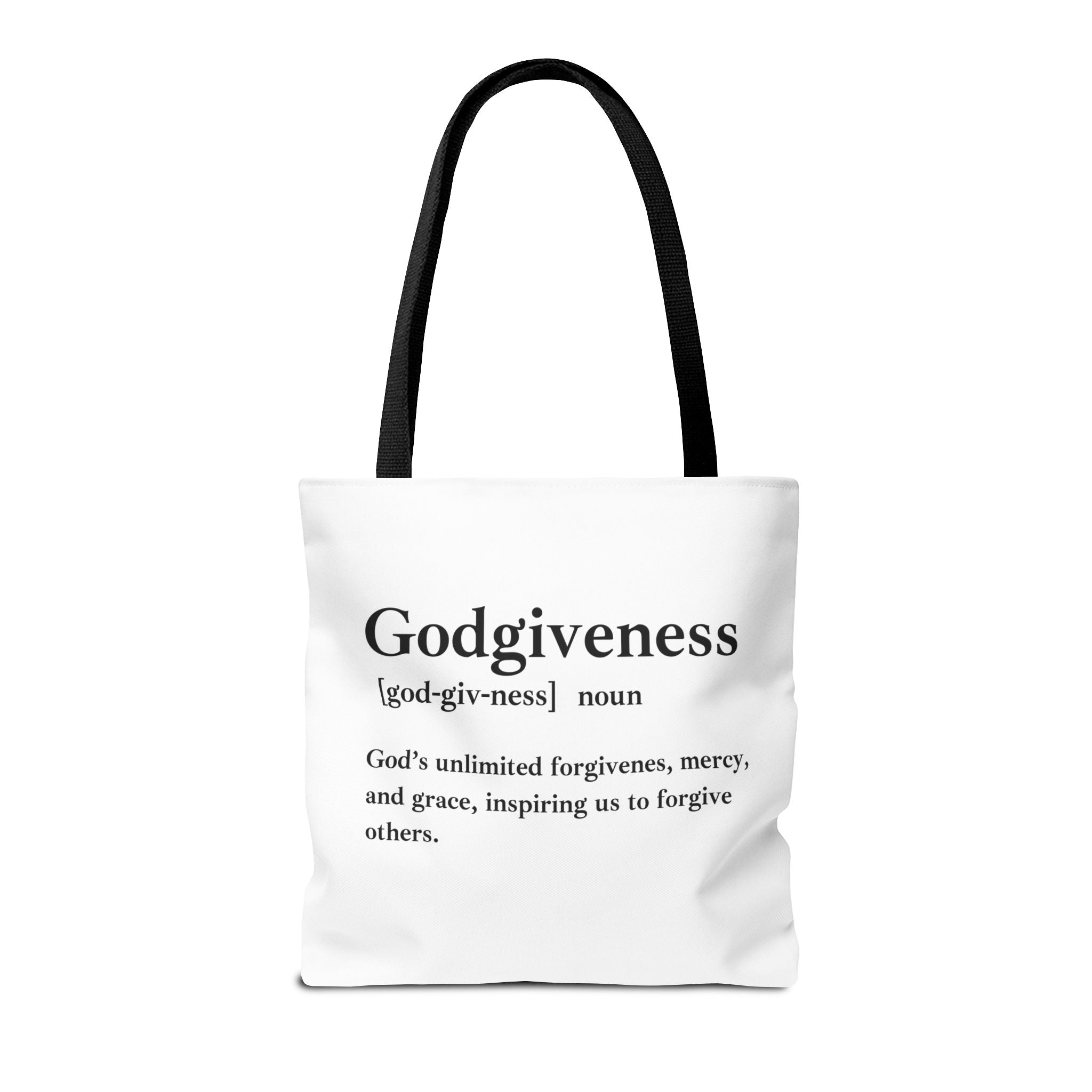 Godgiveness Tote Bag - Custom Printed Stylish and Functional Tote