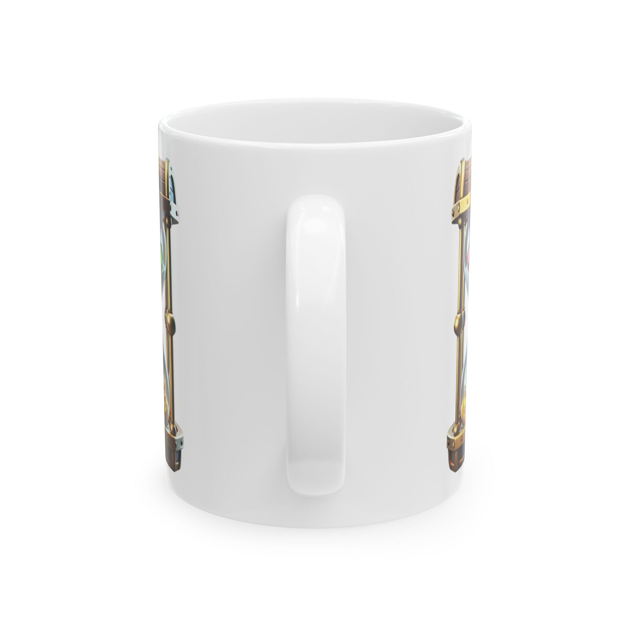 Treasure The Wait  Logo Accent Coffee Mug (11oz, 15oz)