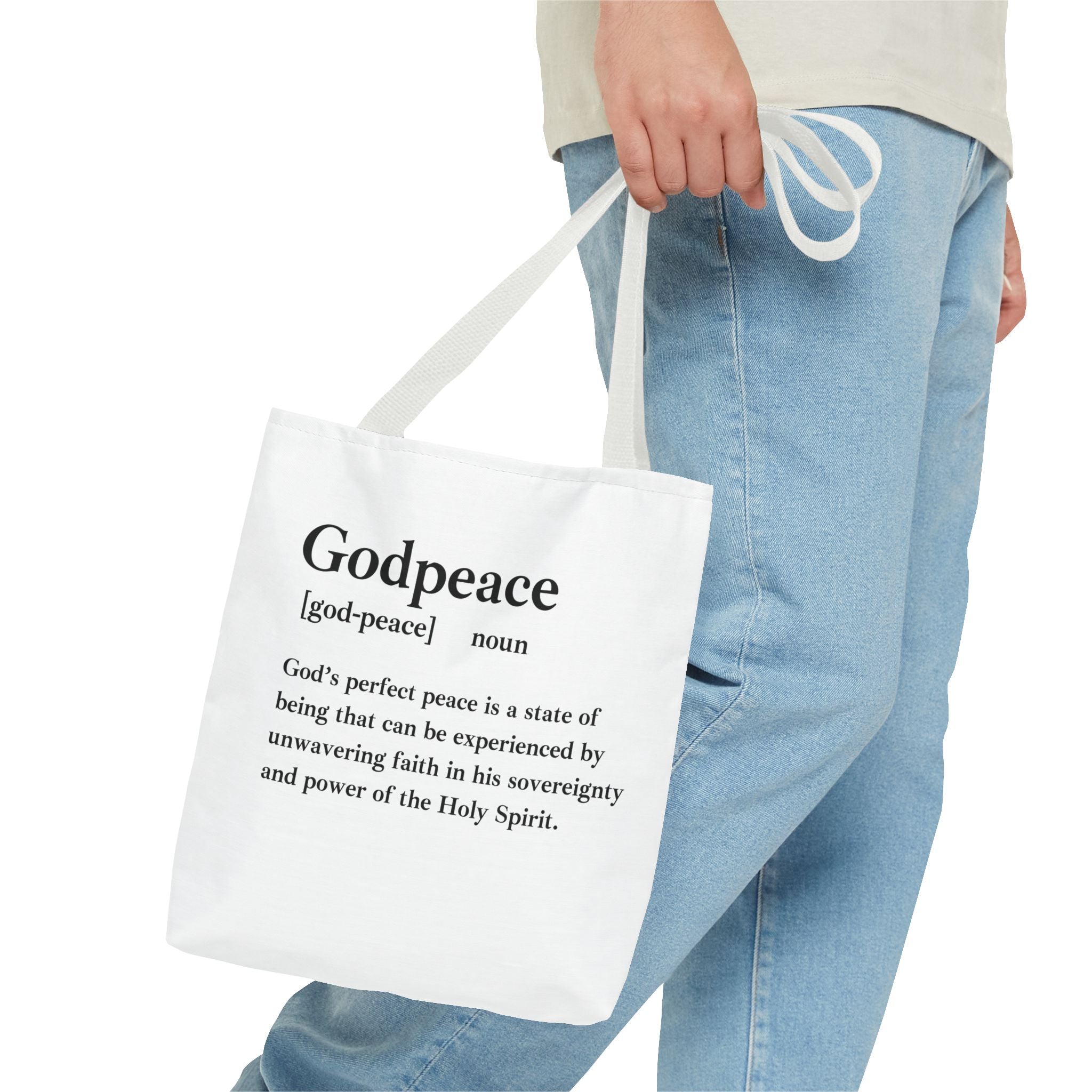 Godpeace Tote Bag - Custom Printed Stylish and Functional Tote