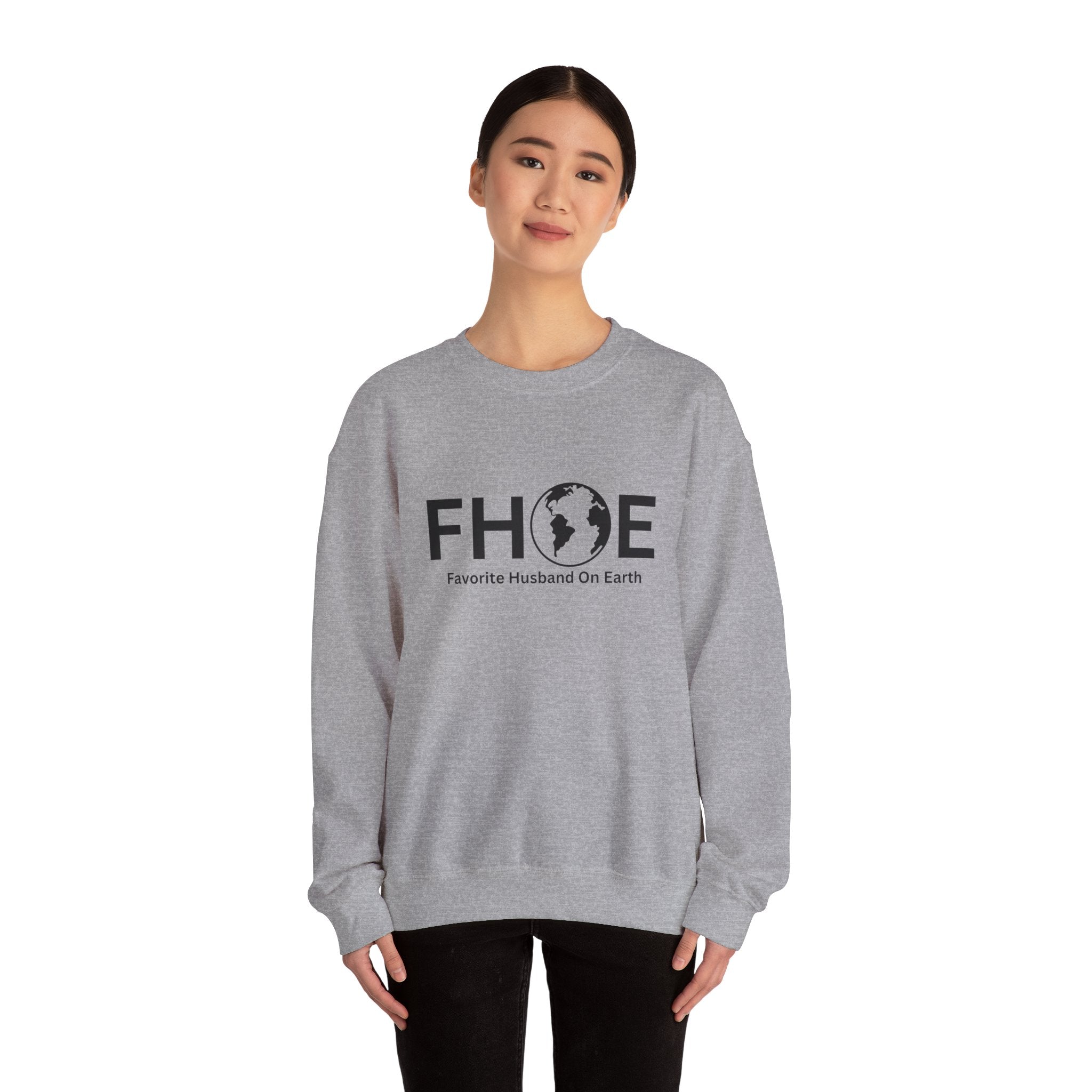 Favorite Husband On Earth (FHOE) Sweatshirt – Unisex Heavy Blend™ Crewneck