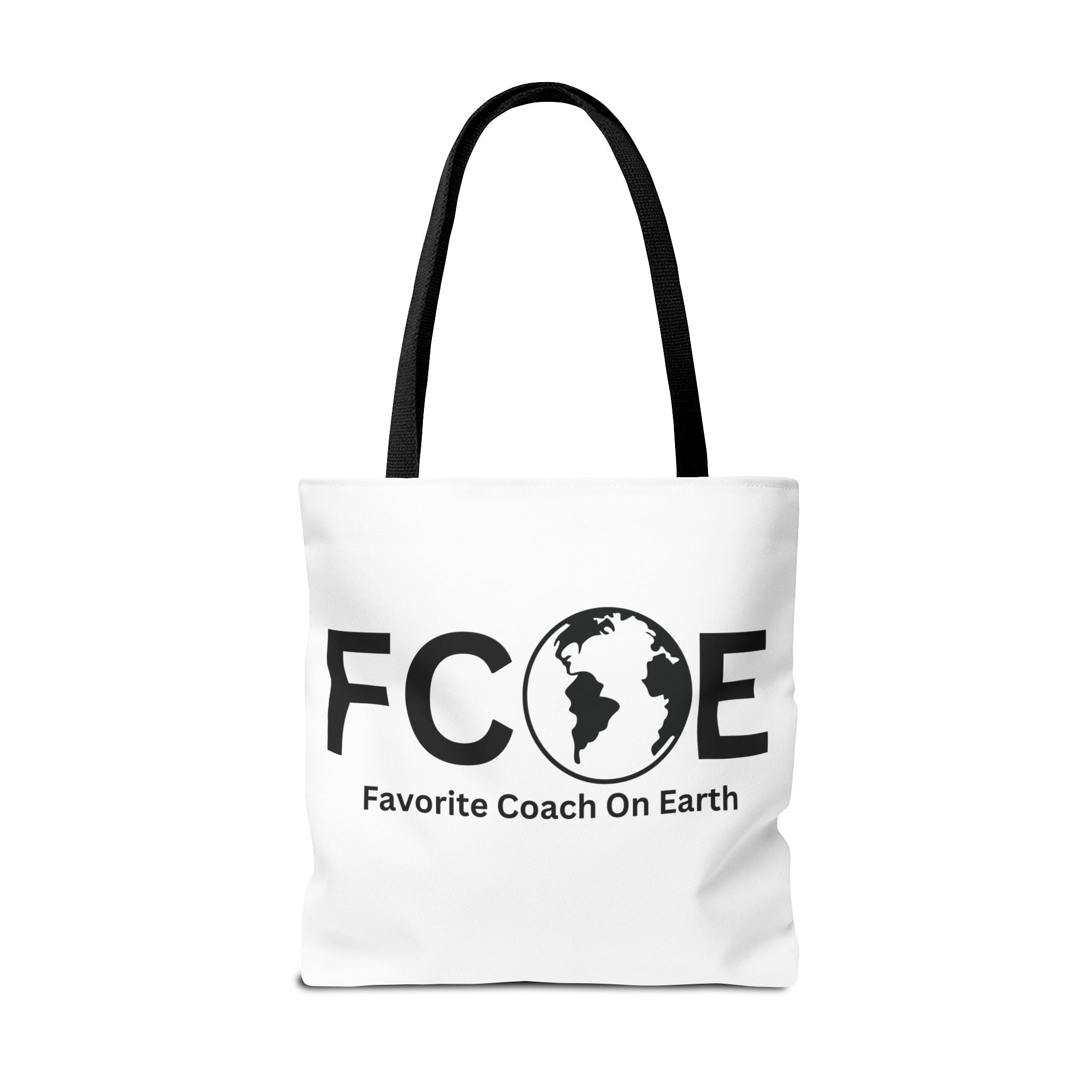 Favorite Coach On Earth (FCOE) Tote Bag - Custom Printed Stylish and Functional Tote