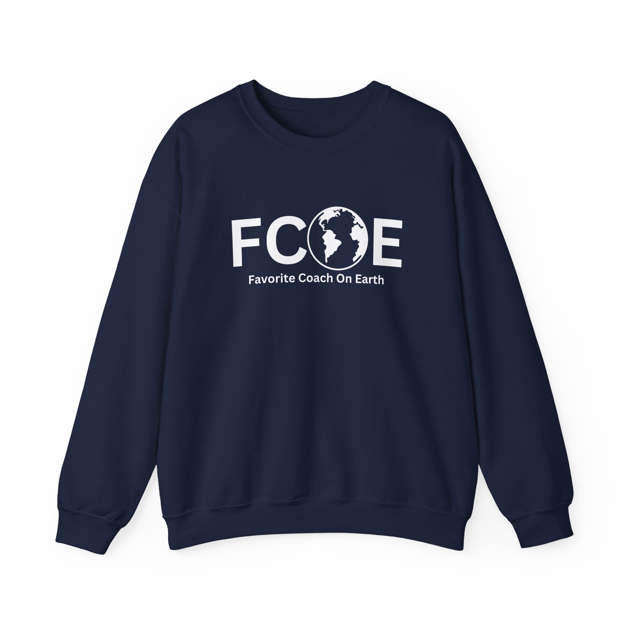 Favorite Coach On Earth (FCOE) Crewneck Sweatshirt – Cozy & Durable