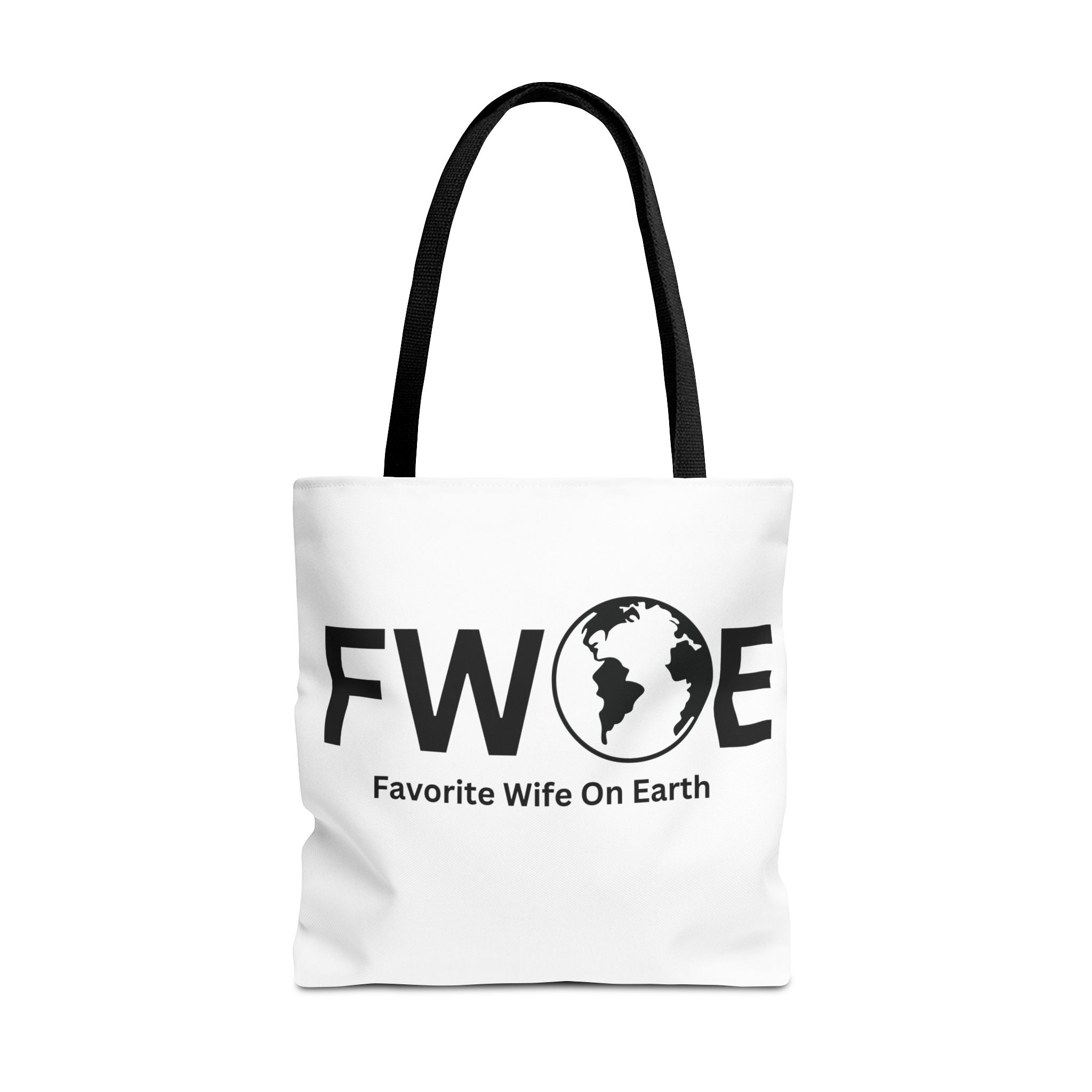 Favorite Wife On Earth (FWOE) Tote Bag - Custom Printed Stylish and Functional Tote