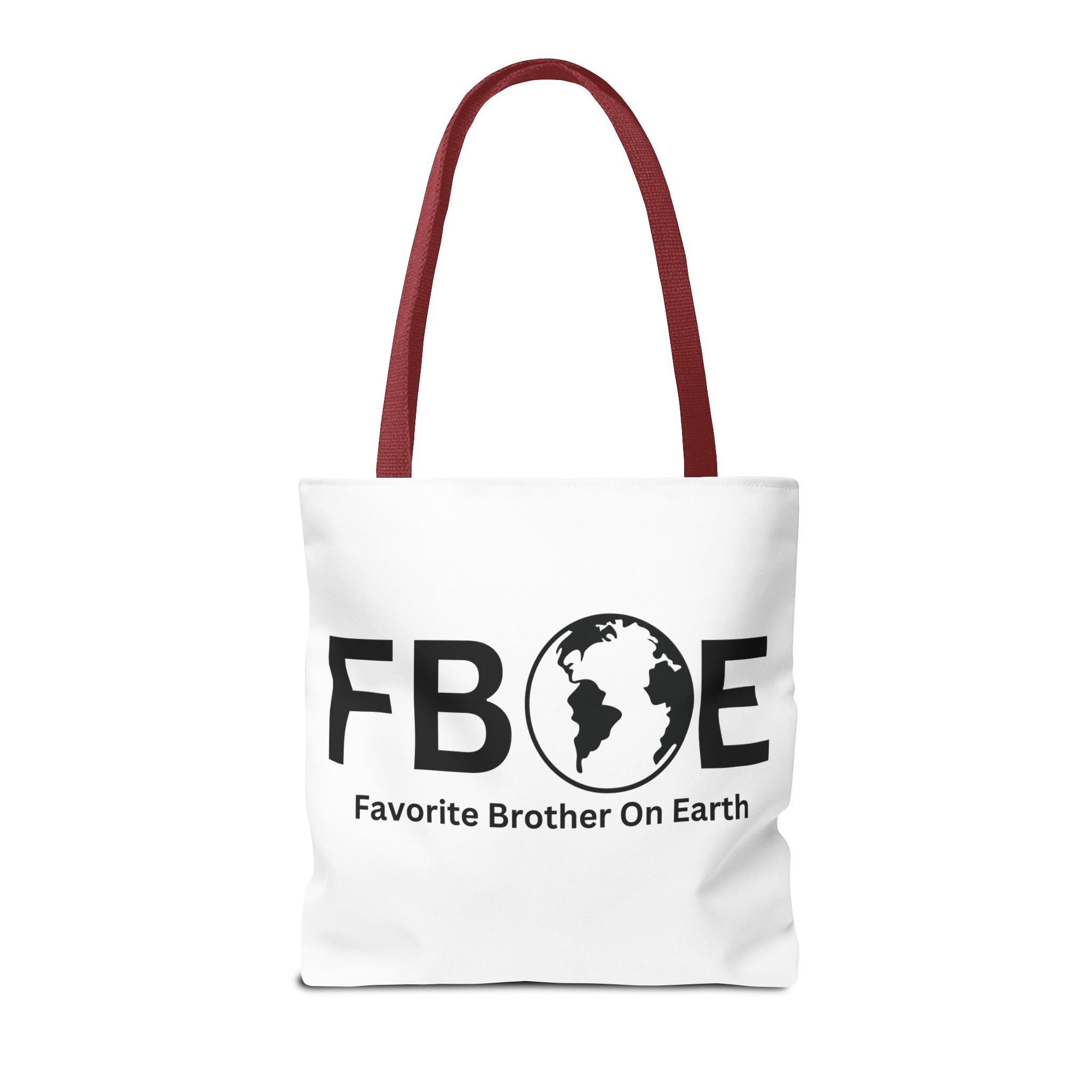 Favorite Brother On Earth (FBOE) Tote Bag - Custom Printed Stylish and Functional Tote