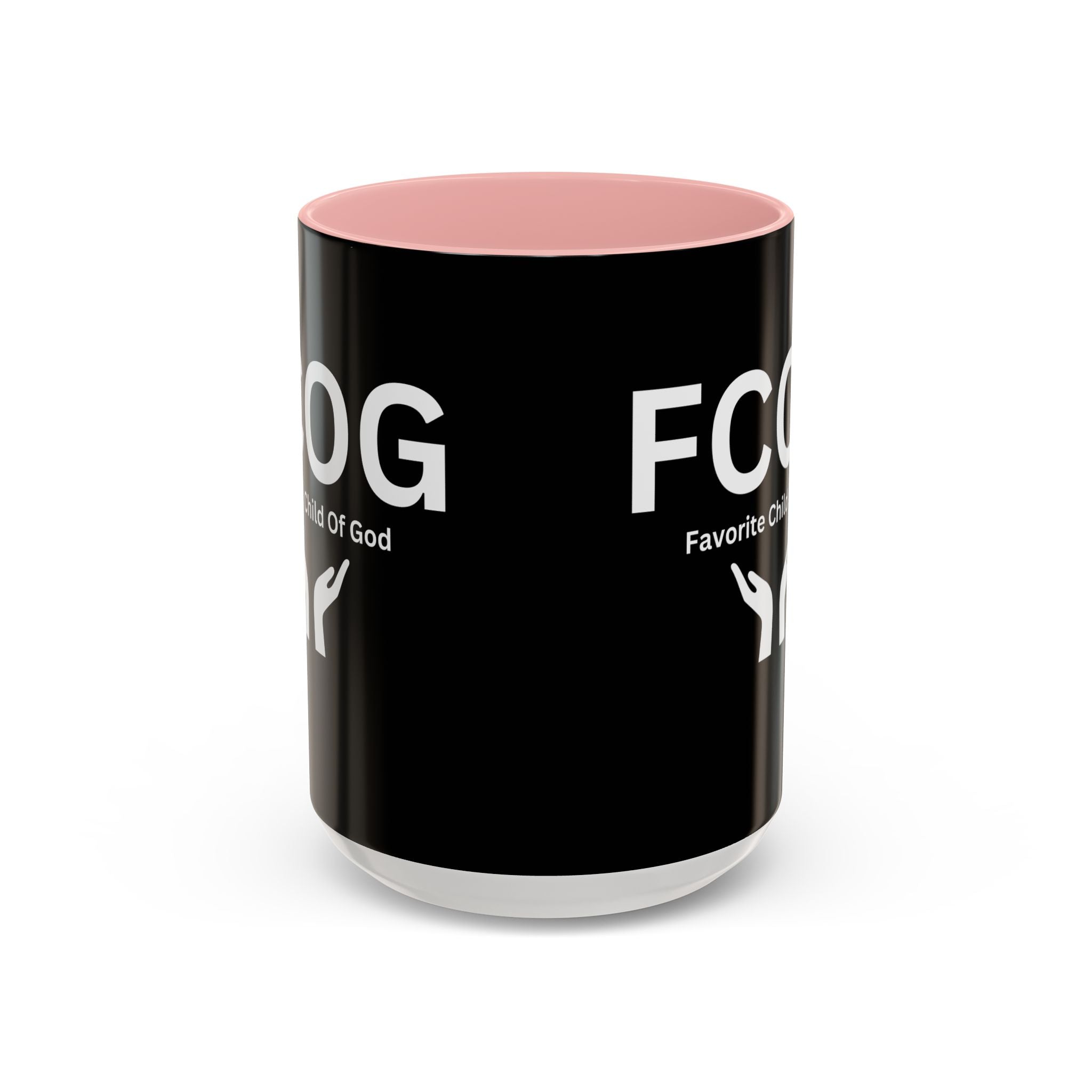 Favorite Child of God (FCOG) Accent Coffee Mug (11, 15oz)
