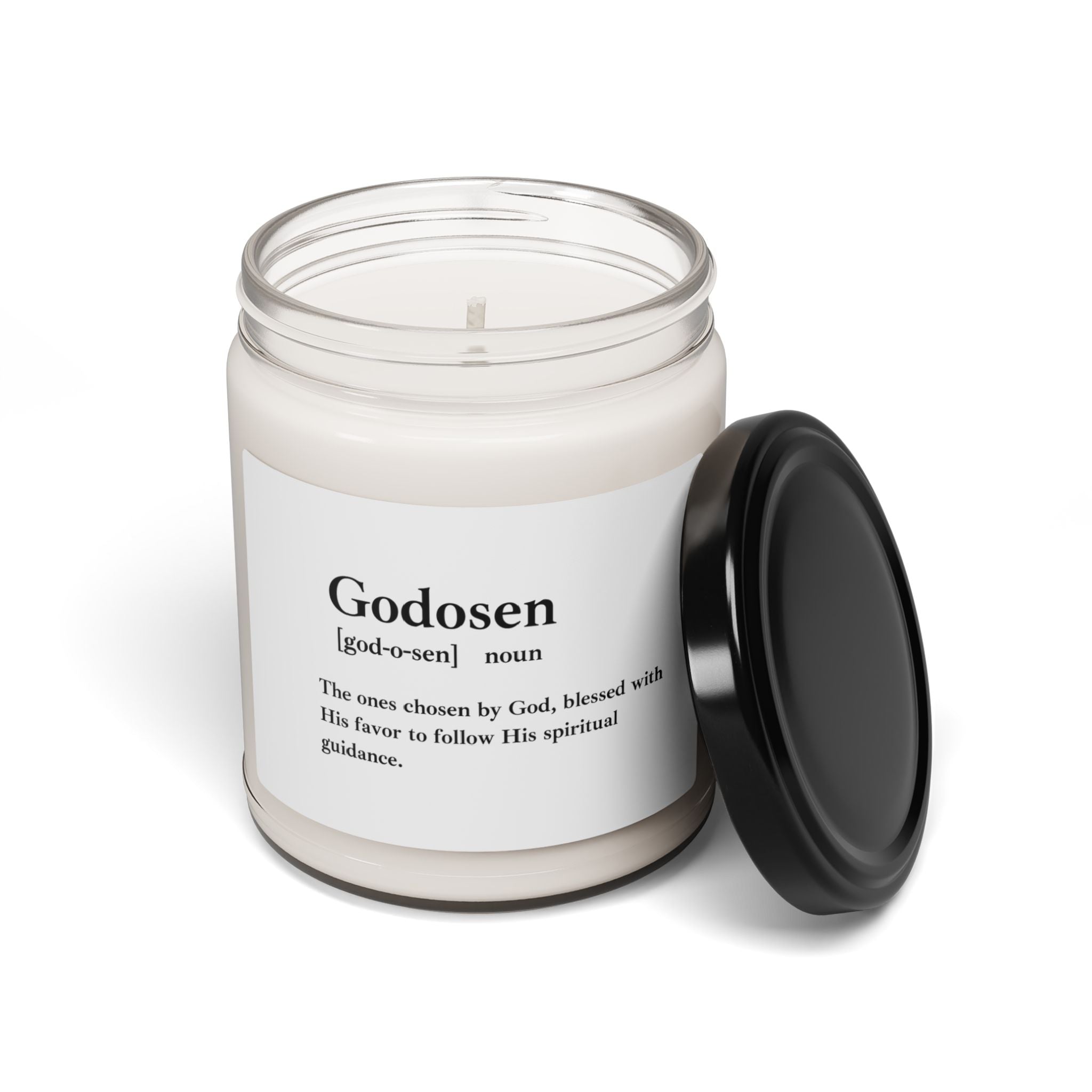 Godosen Scented Soy Candle - 9oz Natural Wax Candle with Custom Label