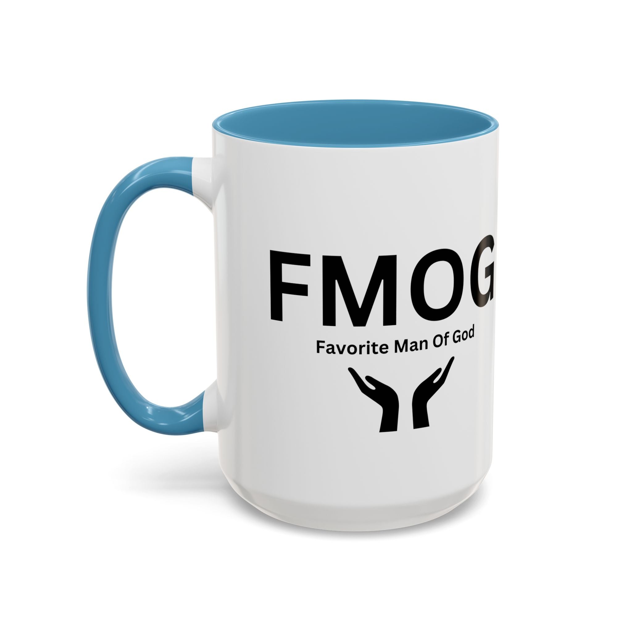 Favorite Man of God (FMOG) Accent Coffee Mug (11oz, 15oz)