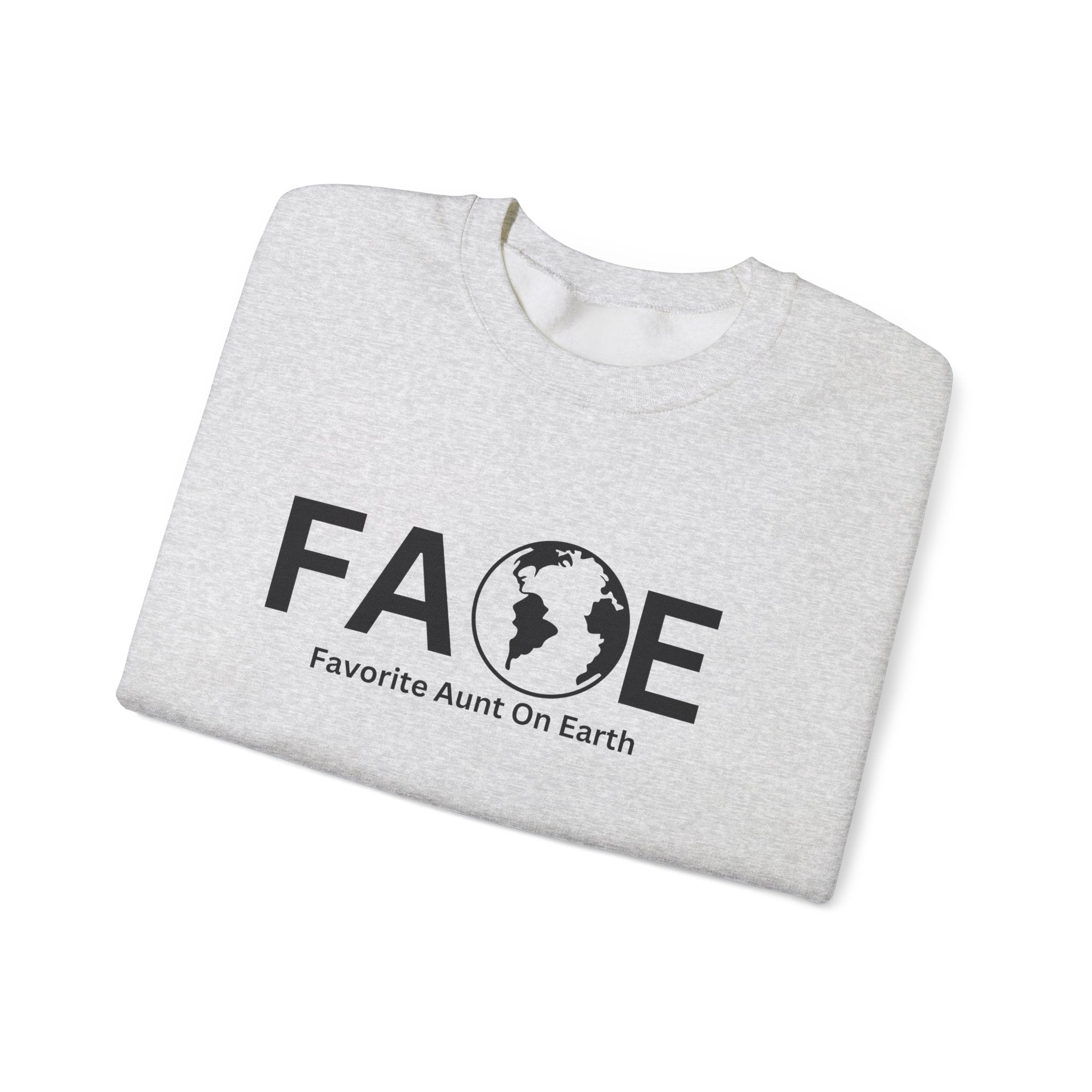 Favorite Aunt On Earth (FAOE) - Unisex Heavy Blend™ Crewneck Sweatshirt