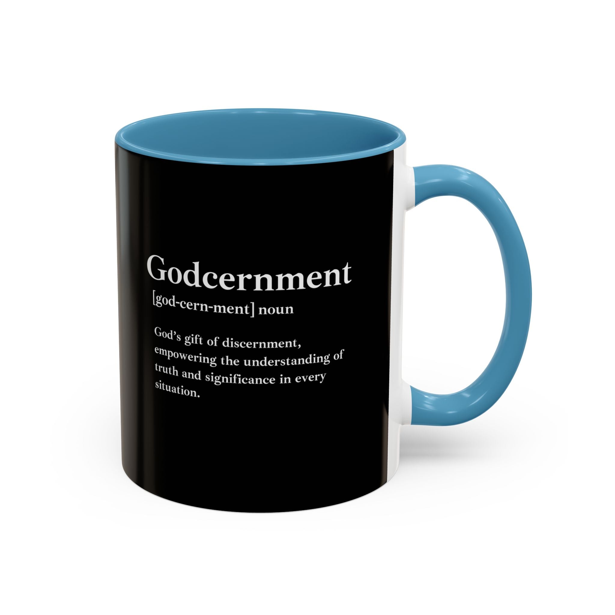 Godcernment Accent Coffee Mug (11oz, 15oz)