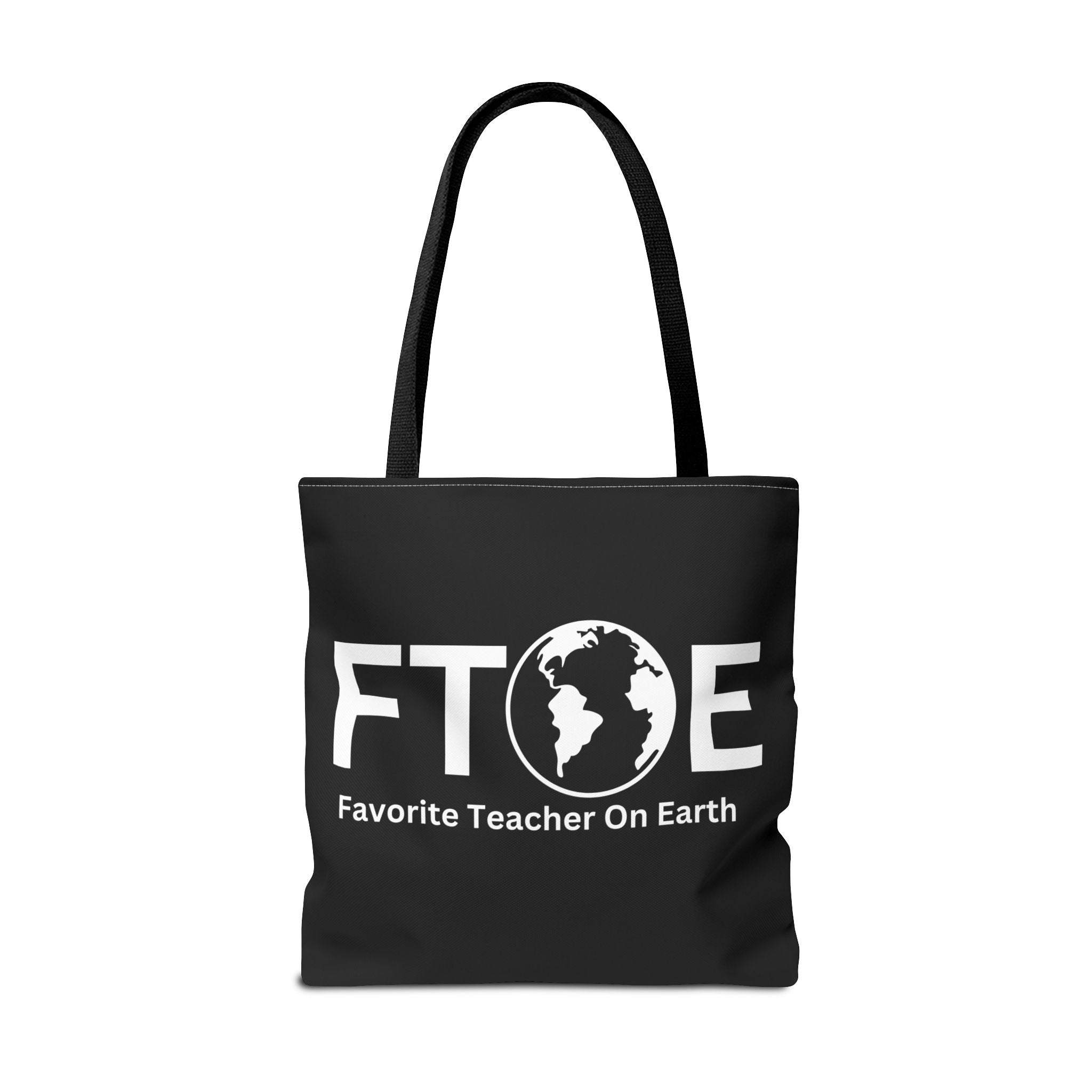 Favorite Teacher On Earth (FTOE) Tote Bag - Custom Printed Stylish and Functional Tote