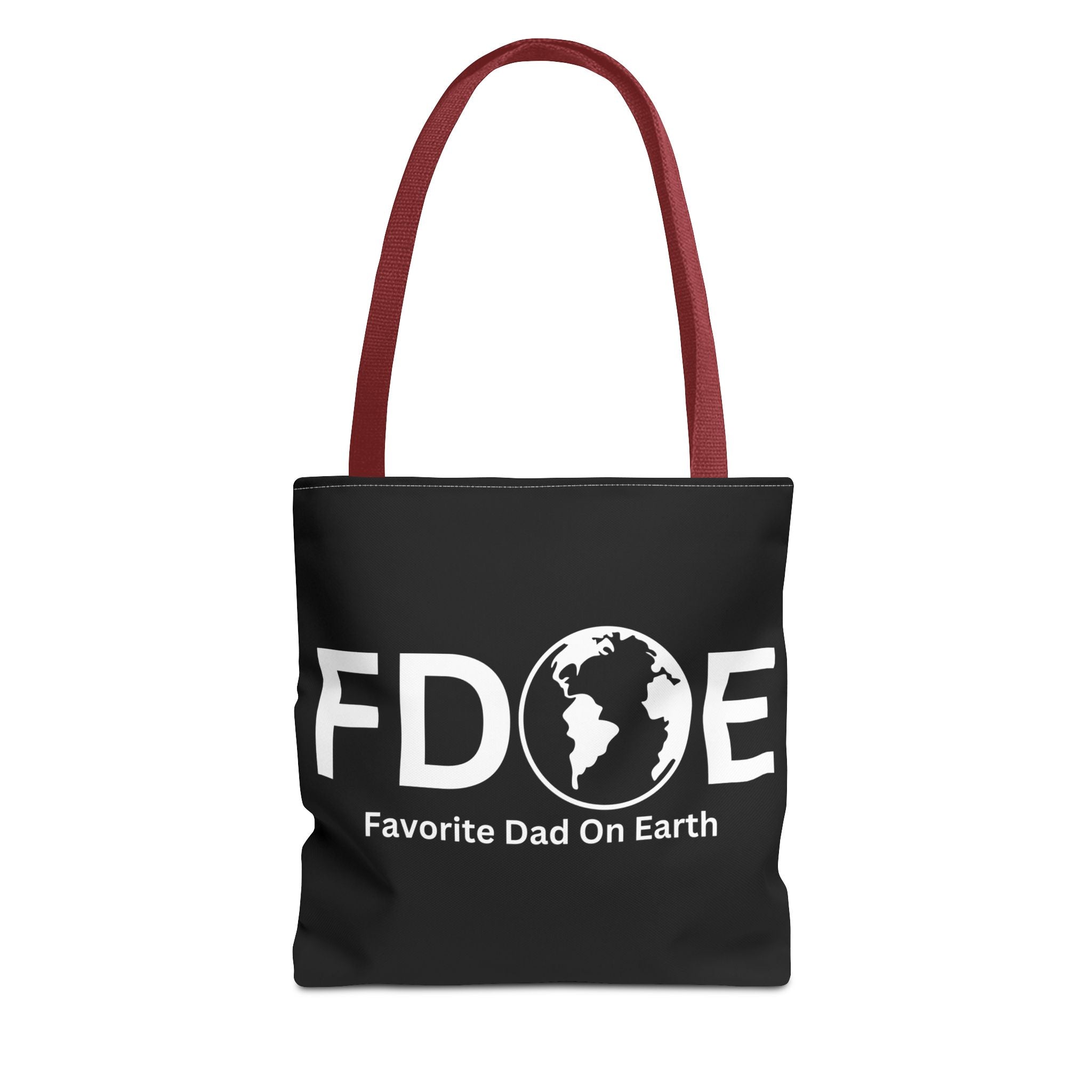 Favorite Dad On Earth (FDOE) Tote Bag- Custom Printed Stylish and Functional Tote