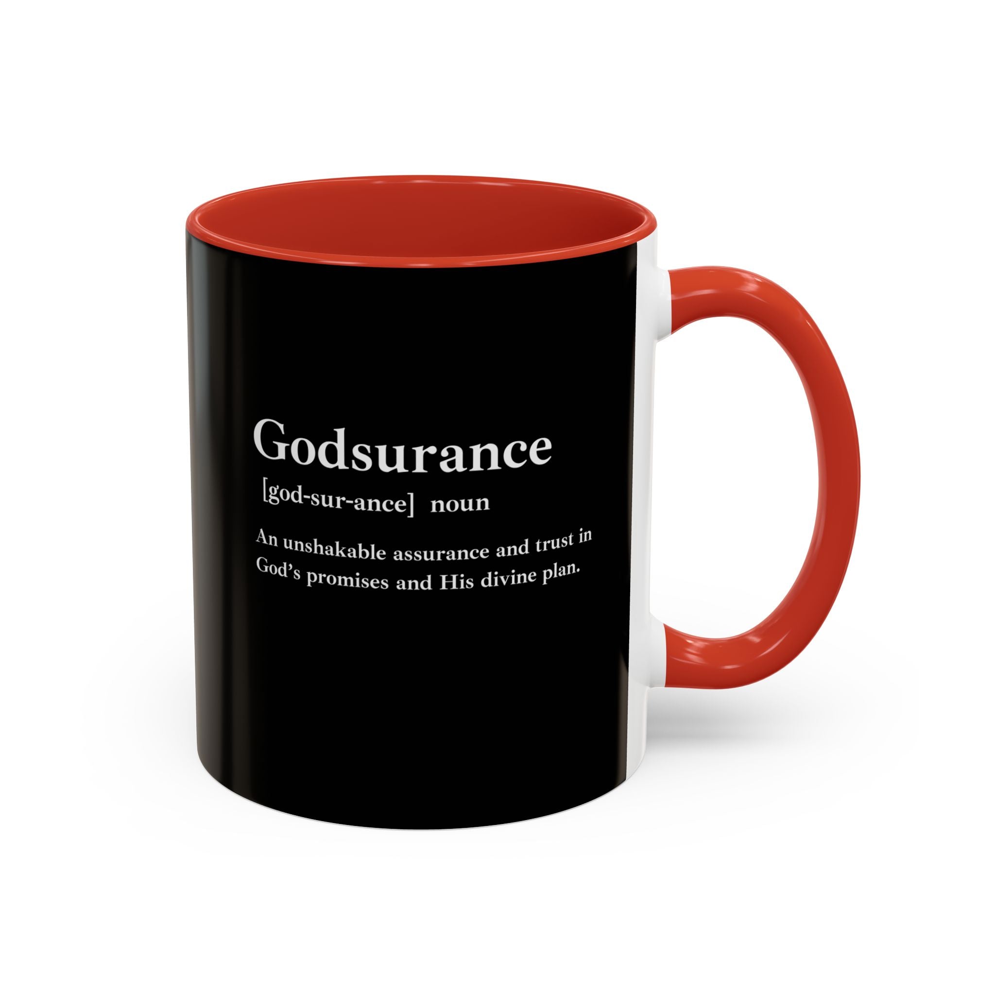Godsurance Accent Coffee Mug (11oz, 15oz)
