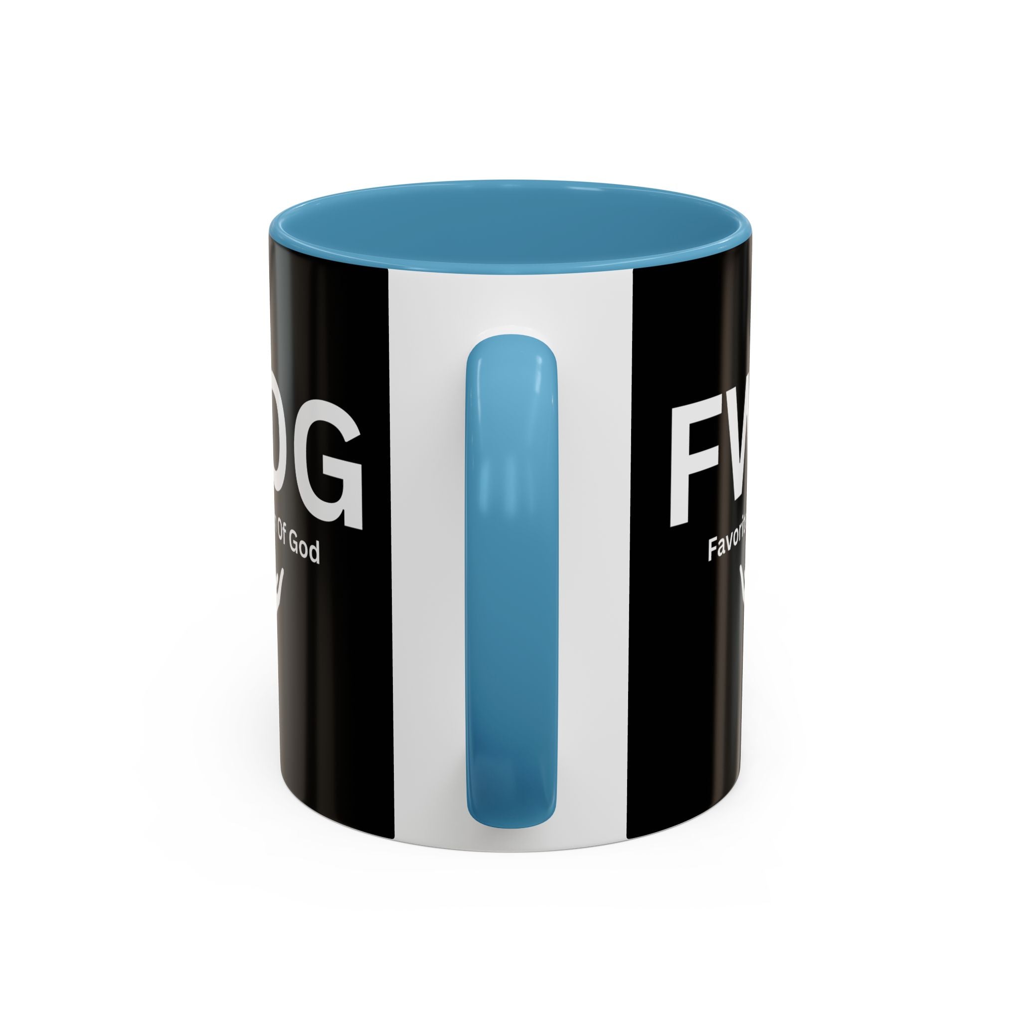 Favorite Woman of God (FWOG) Accent Coffee Mug (11oz, 15oz)