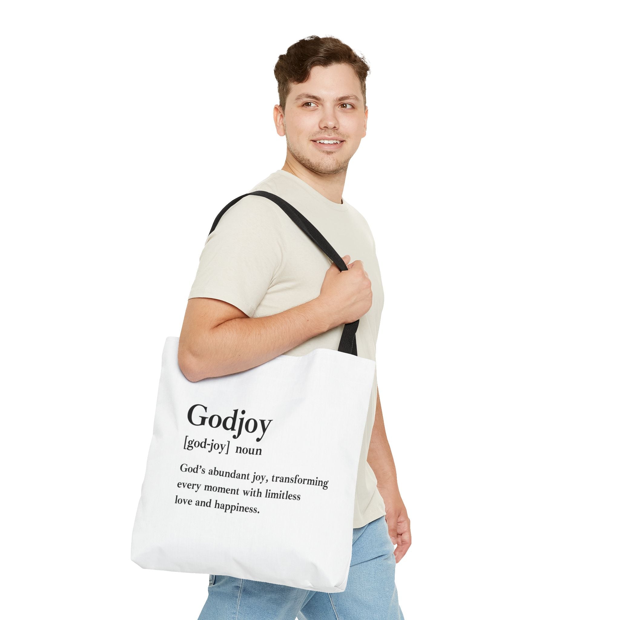 Godjoy Tote Bag - Custom Printed Stylish and Functional Tote