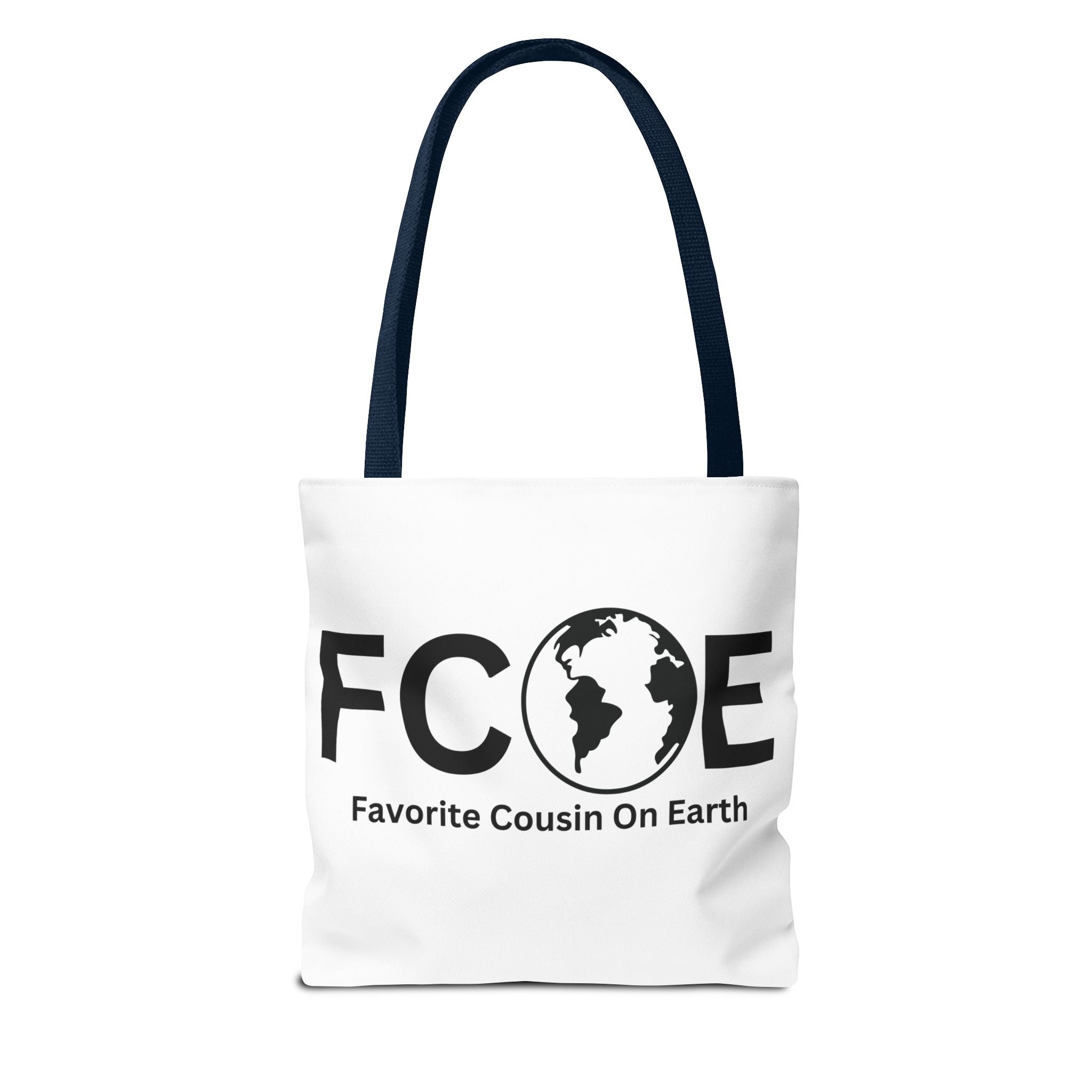 Favorite Cousin On Earth (FCOE) Tote Bag - Custom Printed Stylish and Functional Tote