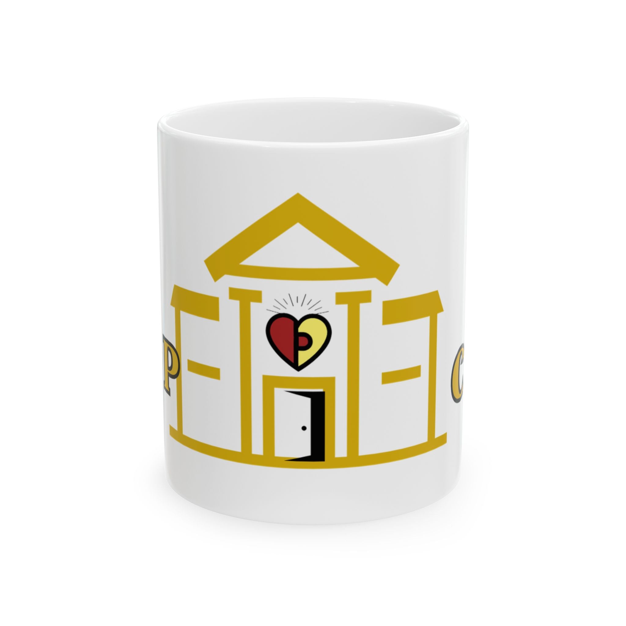 Passionoy Clubhouse Logo Accent Coffee Mug (11oz, 15oz)