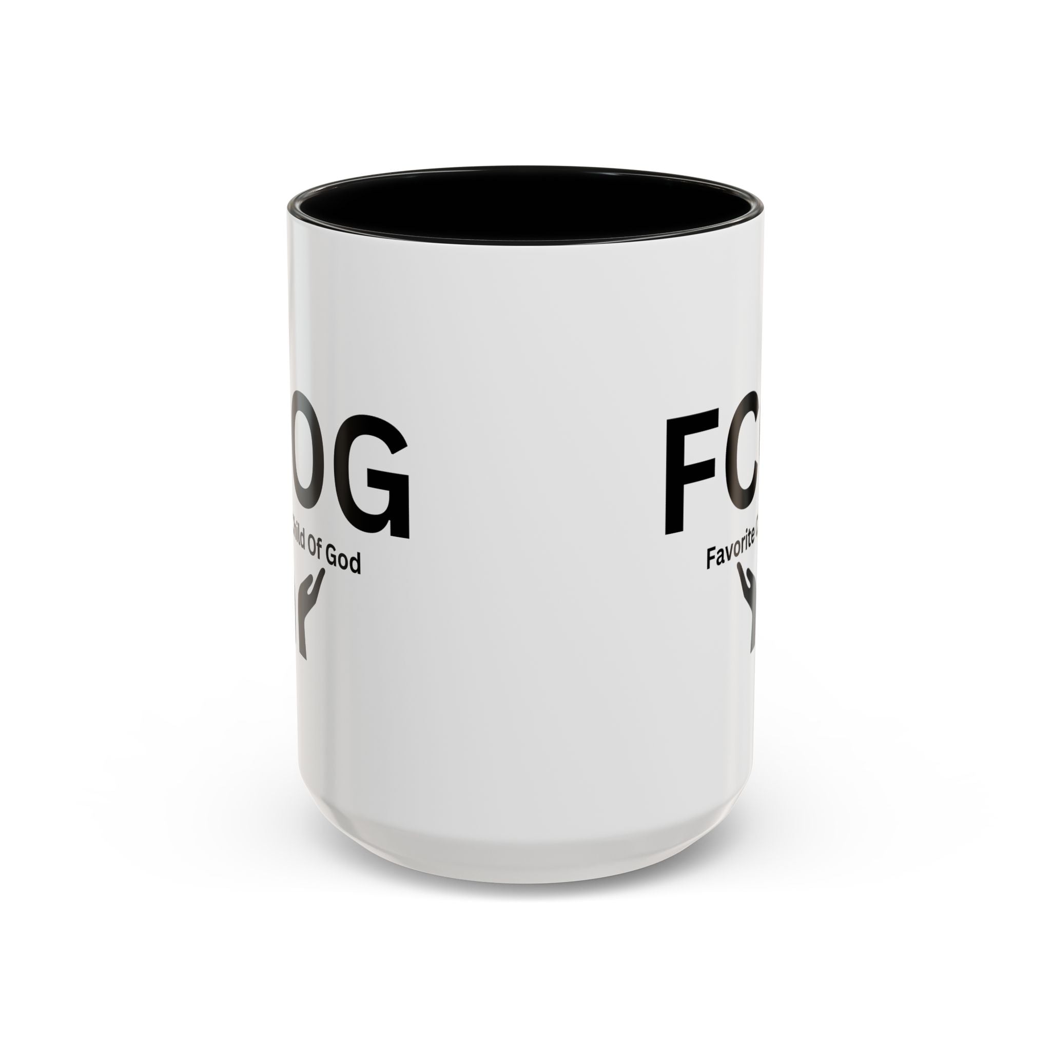 Favorite Child of God (FCOG) Accent Coffee Mug (11, 15oz)