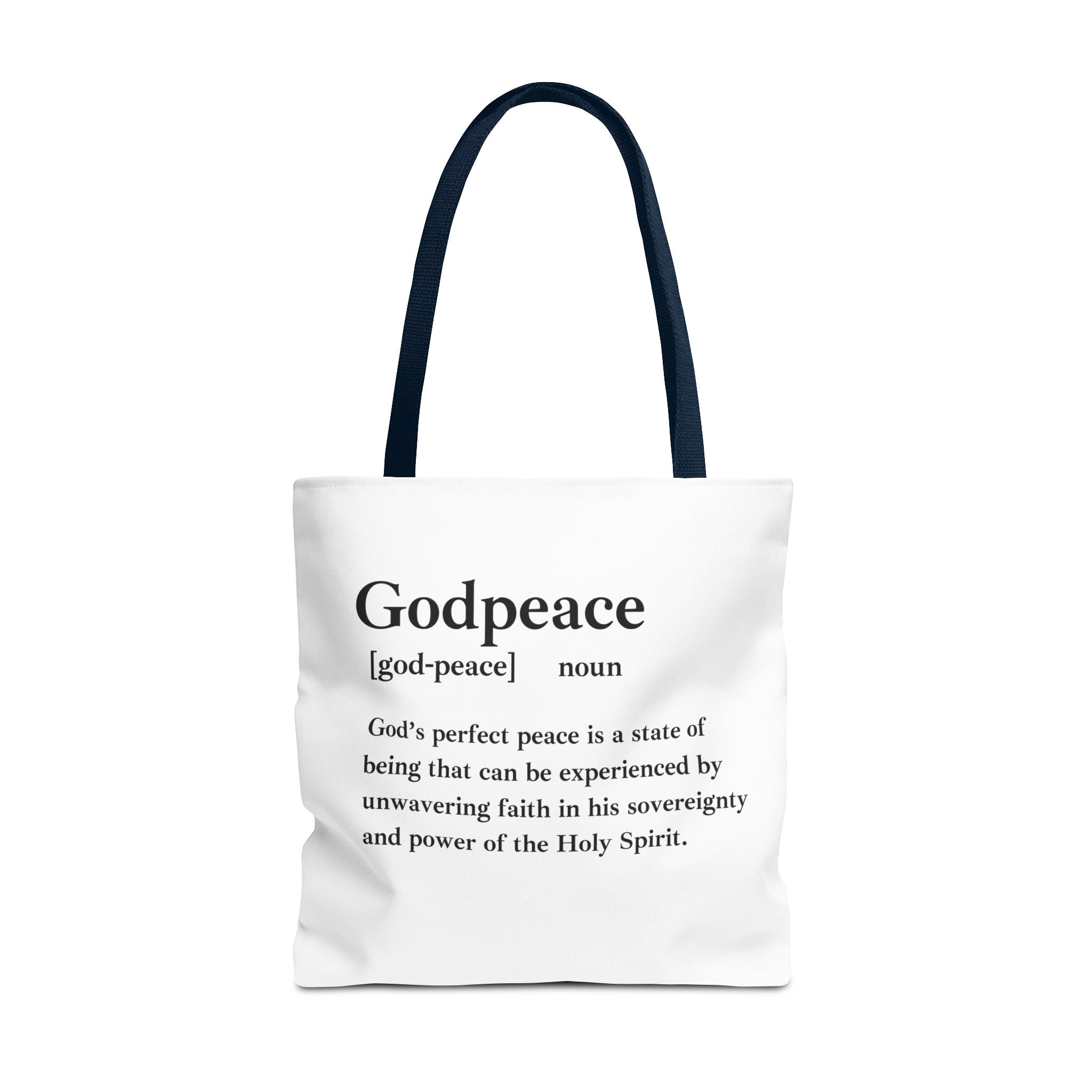 Godpeace Tote Bag - Custom Printed Stylish and Functional Tote