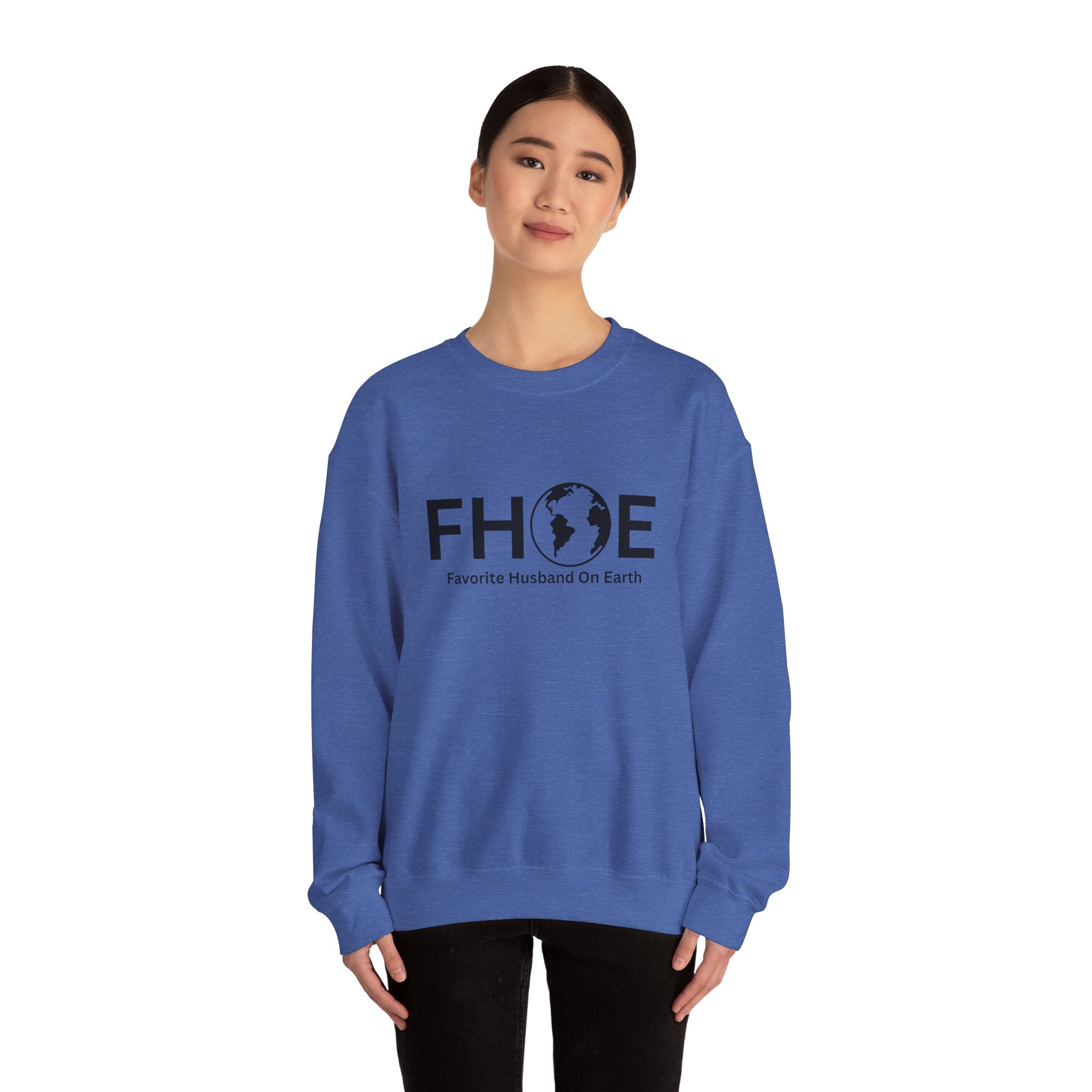 Favorite Husband On Earth (FHOE) Sweatshirt – Unisex Heavy Blend™ Crewneck