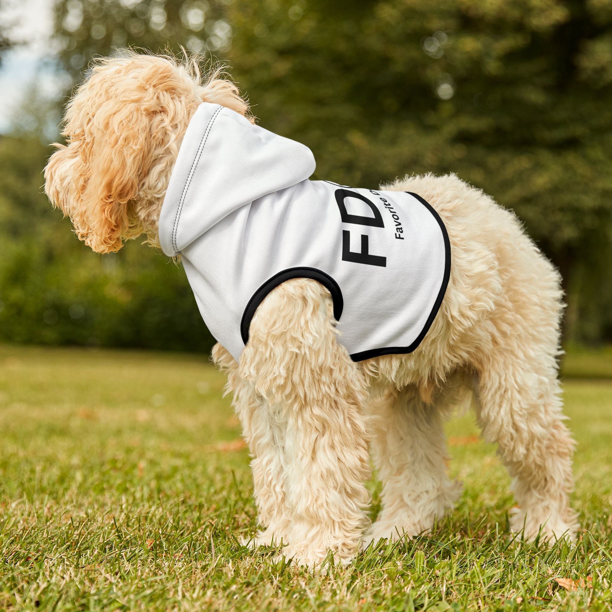 Favorite Dog On Earth (FDOE) Custom Pet Hoodie - Adorable and Stylish Hoodie for Your Furry Friend