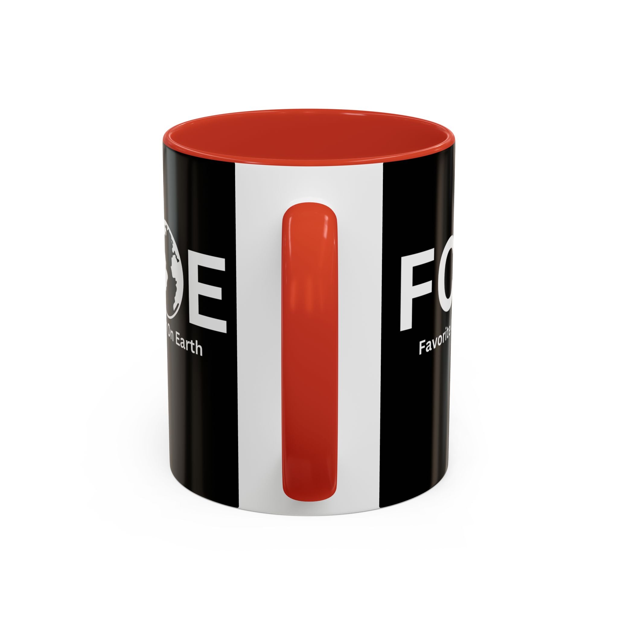 Favorite Coach On Earth (FCOE) Accent Coffee Mug (11oz, 15oz)