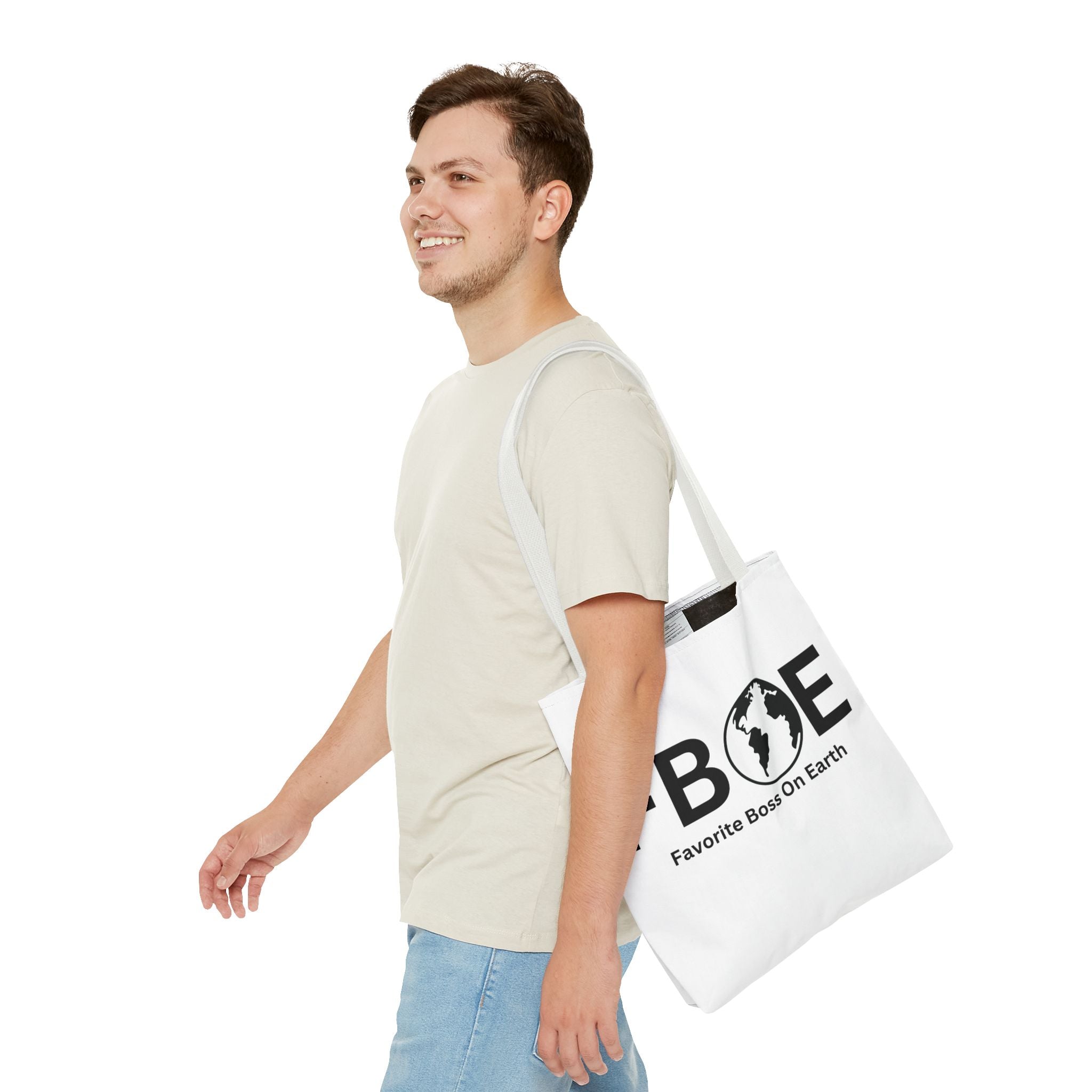 Favorite Boss On Earth (FBOE) Tote Bag - Custom Printed Stylish and Functional Tote