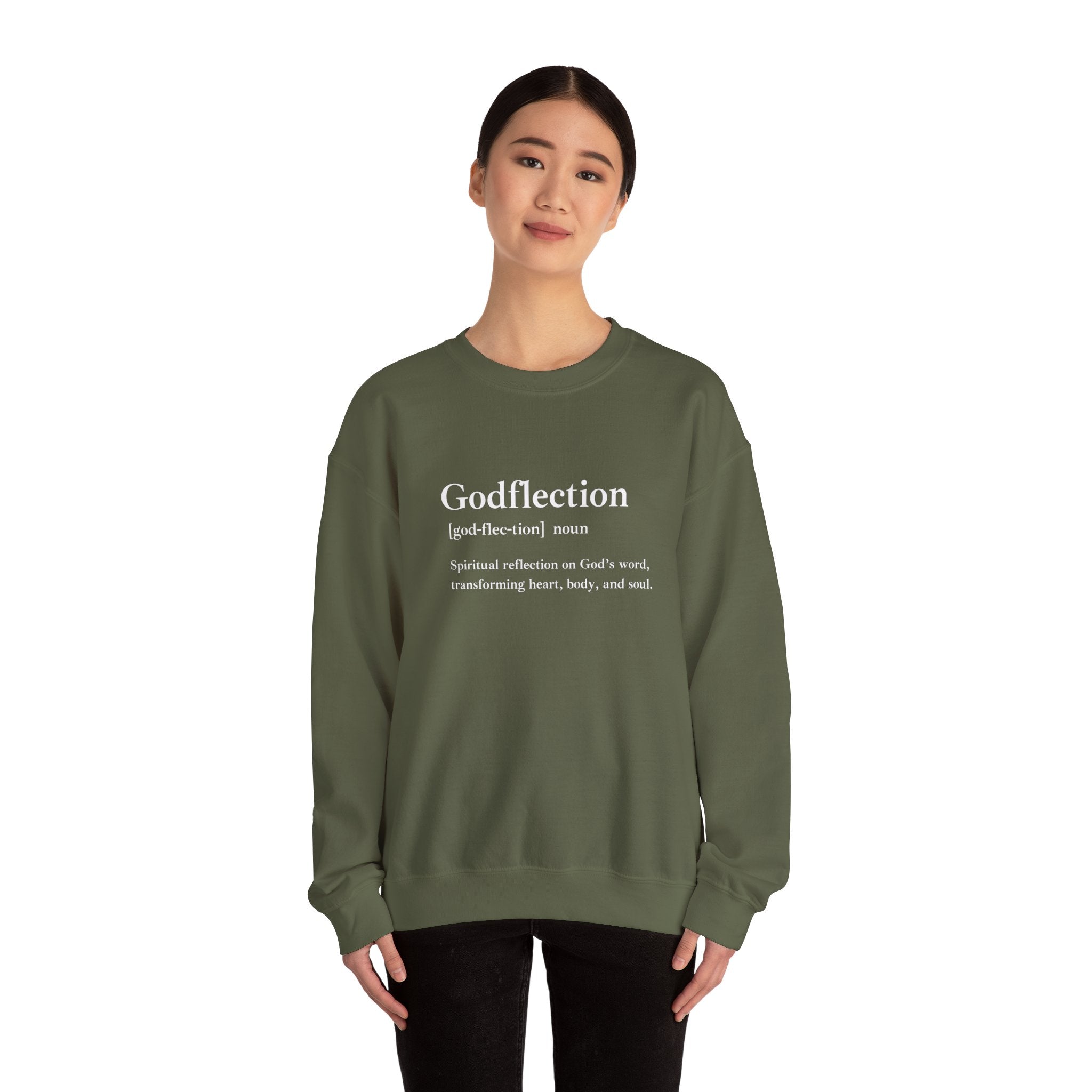 Godflection Unisex Heavy Blend™ Crewneck Sweatshirt
