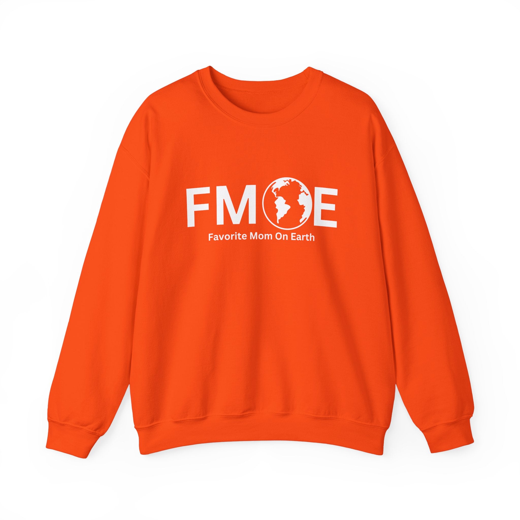 Favorite Mom On Earth Sweatshirt - (FMOE) Logo Crewneck for Women