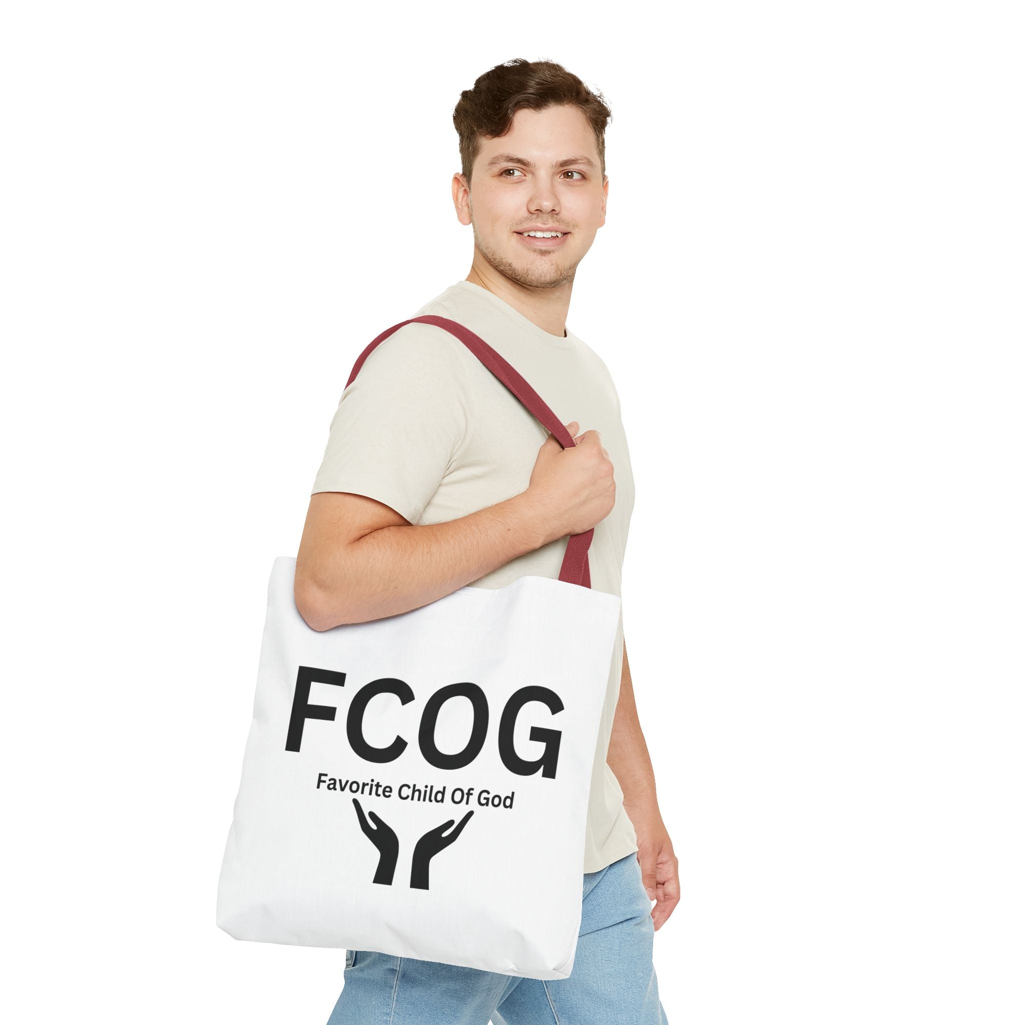 Favorite Child Of God (FCOG) Tote Bag - Custom Printed Stylish and Functional Tote