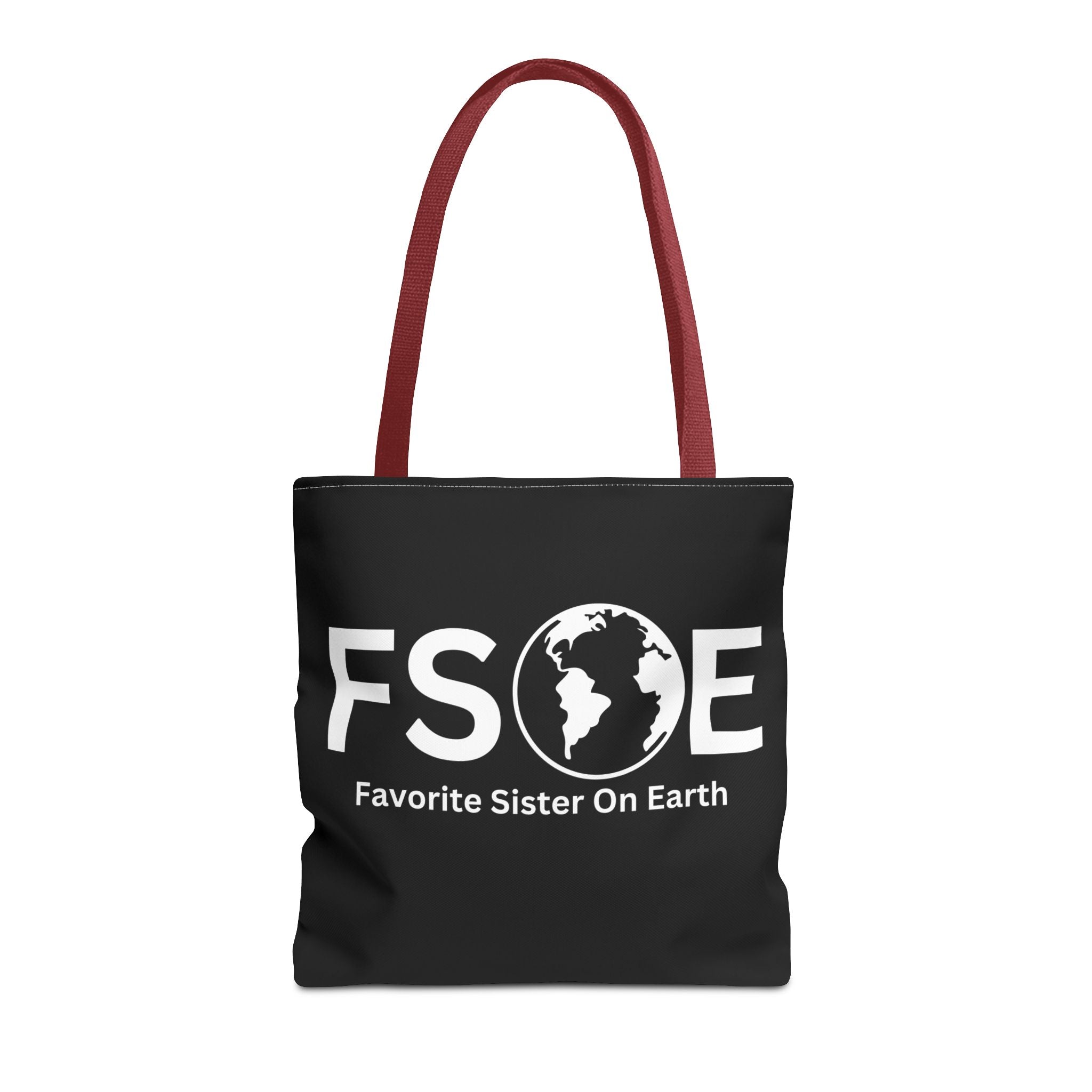 Favorite Sister On Earth (FSOE) Tote Bag - Custom Printed Stylish and Functional Tote