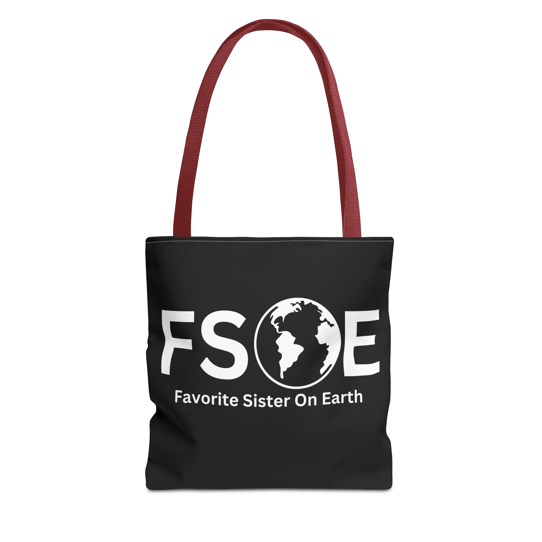 Favorite Sister On Earth (FSOE) Tote Bag - Custom Printed Stylish and Functional Tote