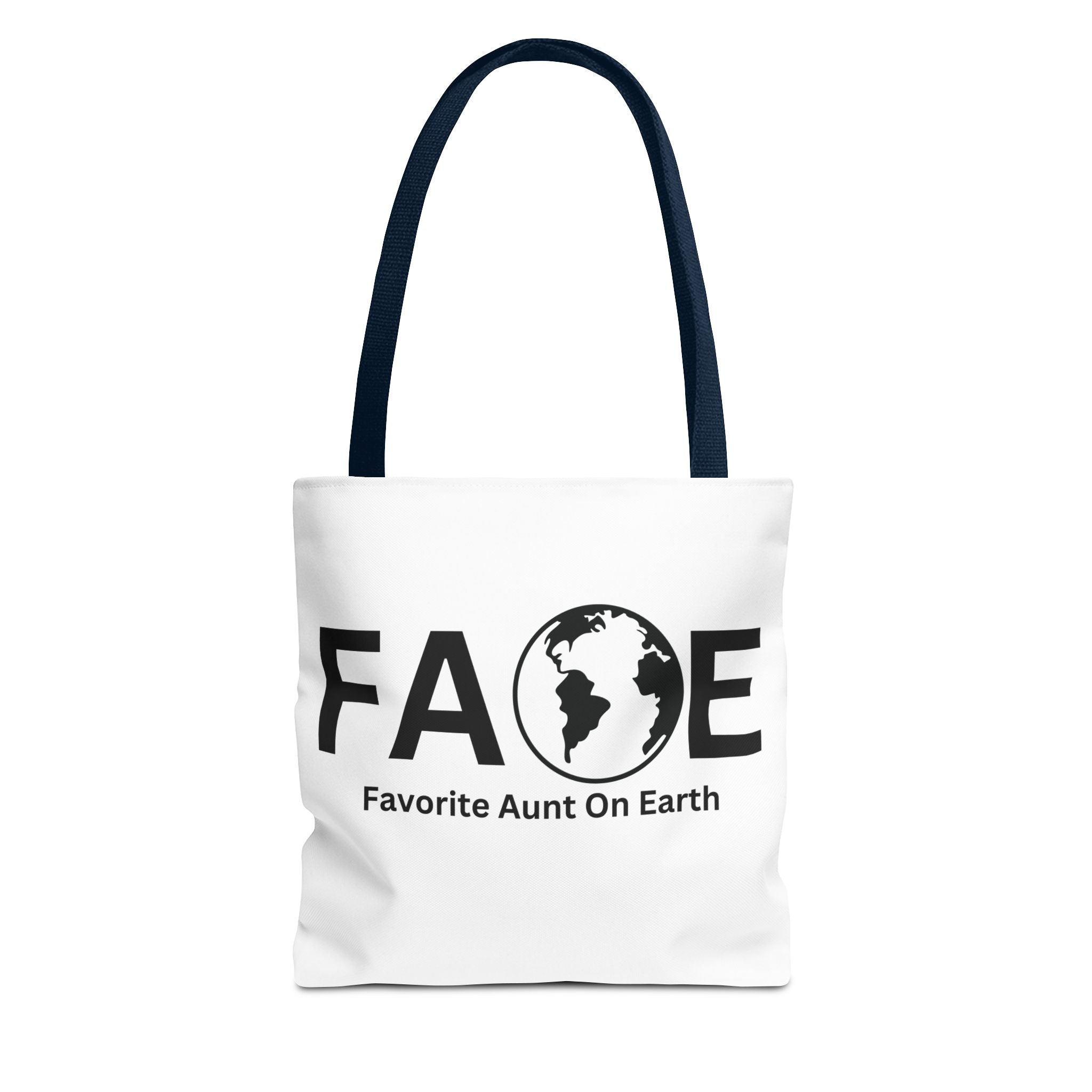 Favorite Aunt On Earth (FAOE) Tote Bag - Custom Printed Stylish and Functional Tote