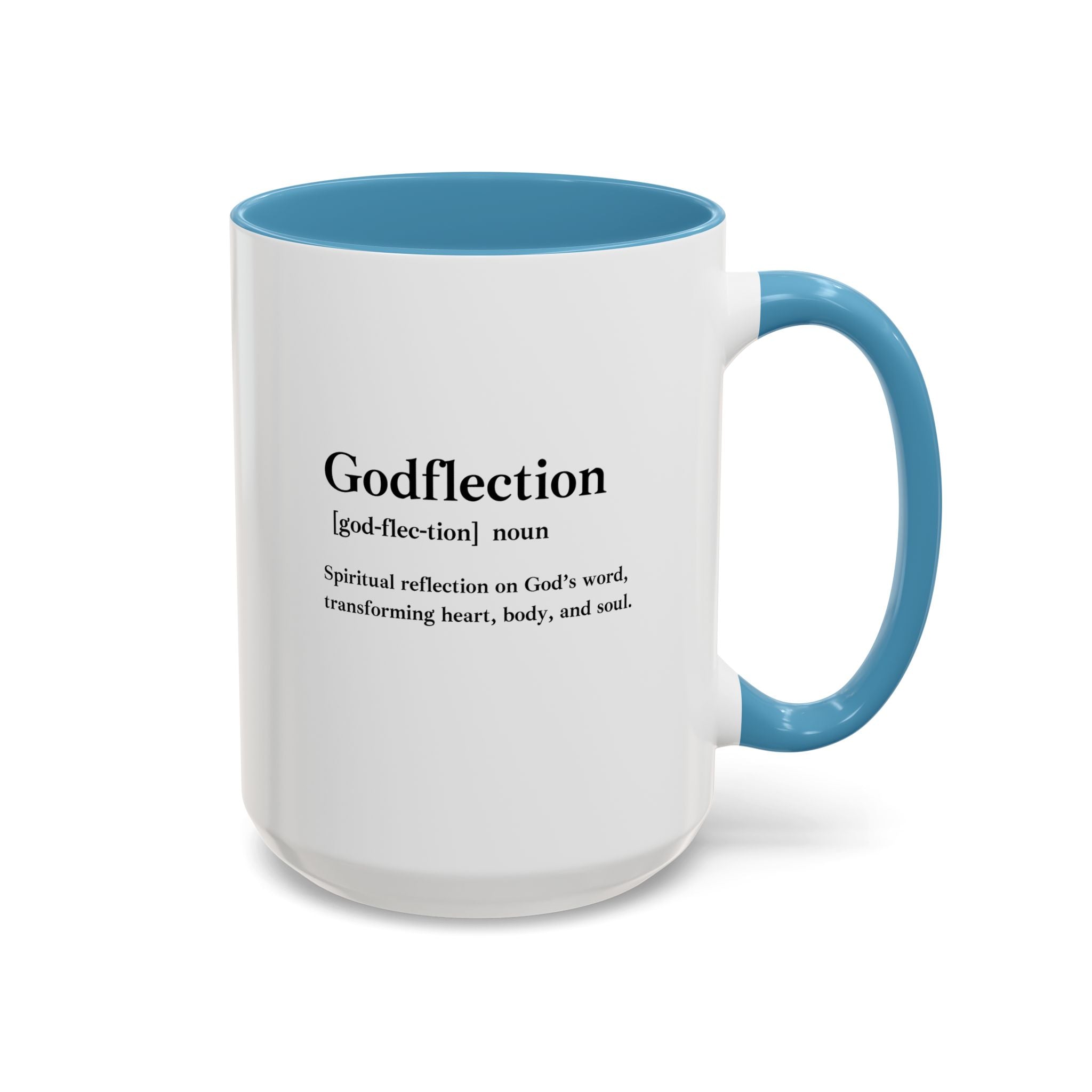 Godflection Accent Coffee Mug (11, 15oz)