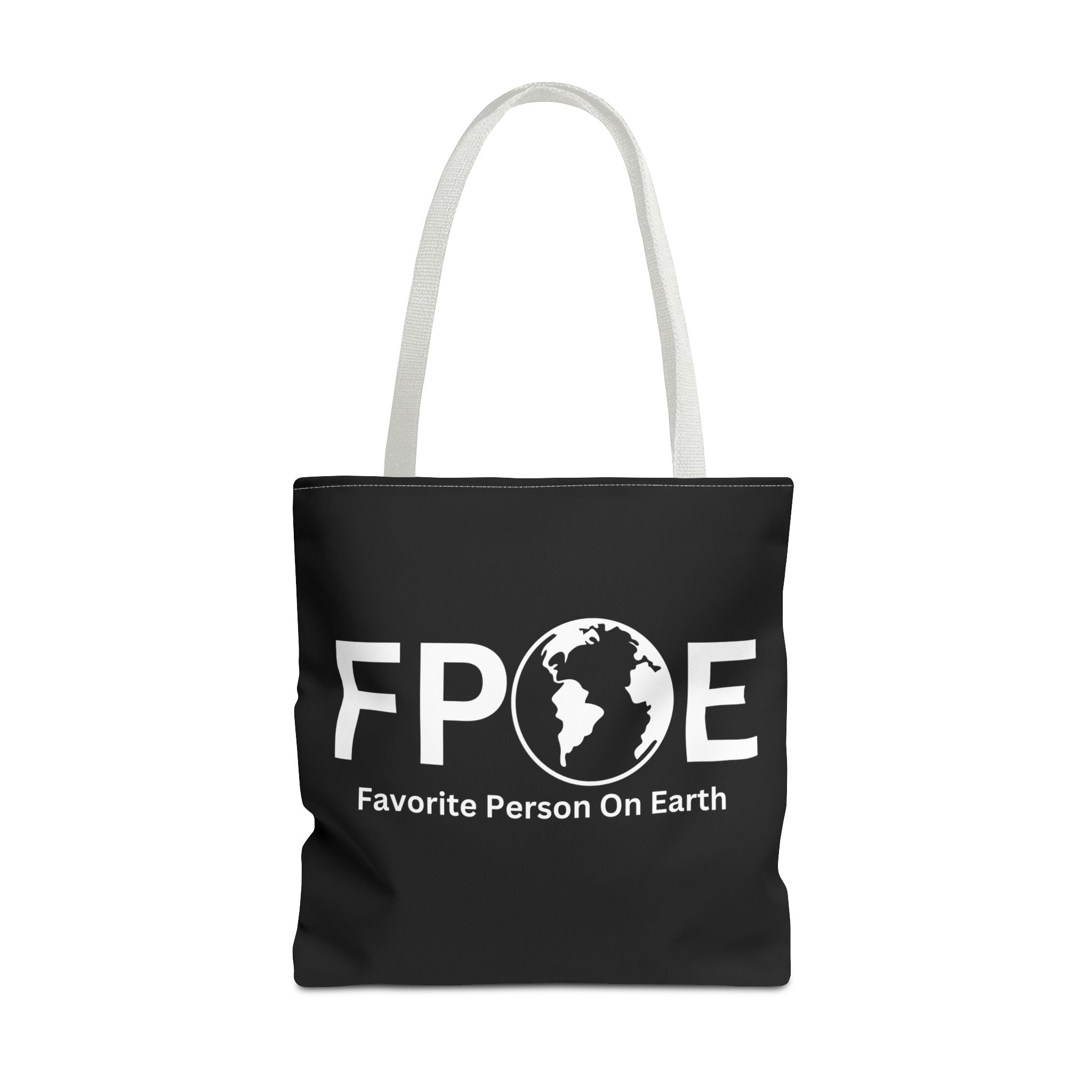Favorite Person On Earth (FPOE) Tote Bag - Custom Printed Stylish and Functional Tote