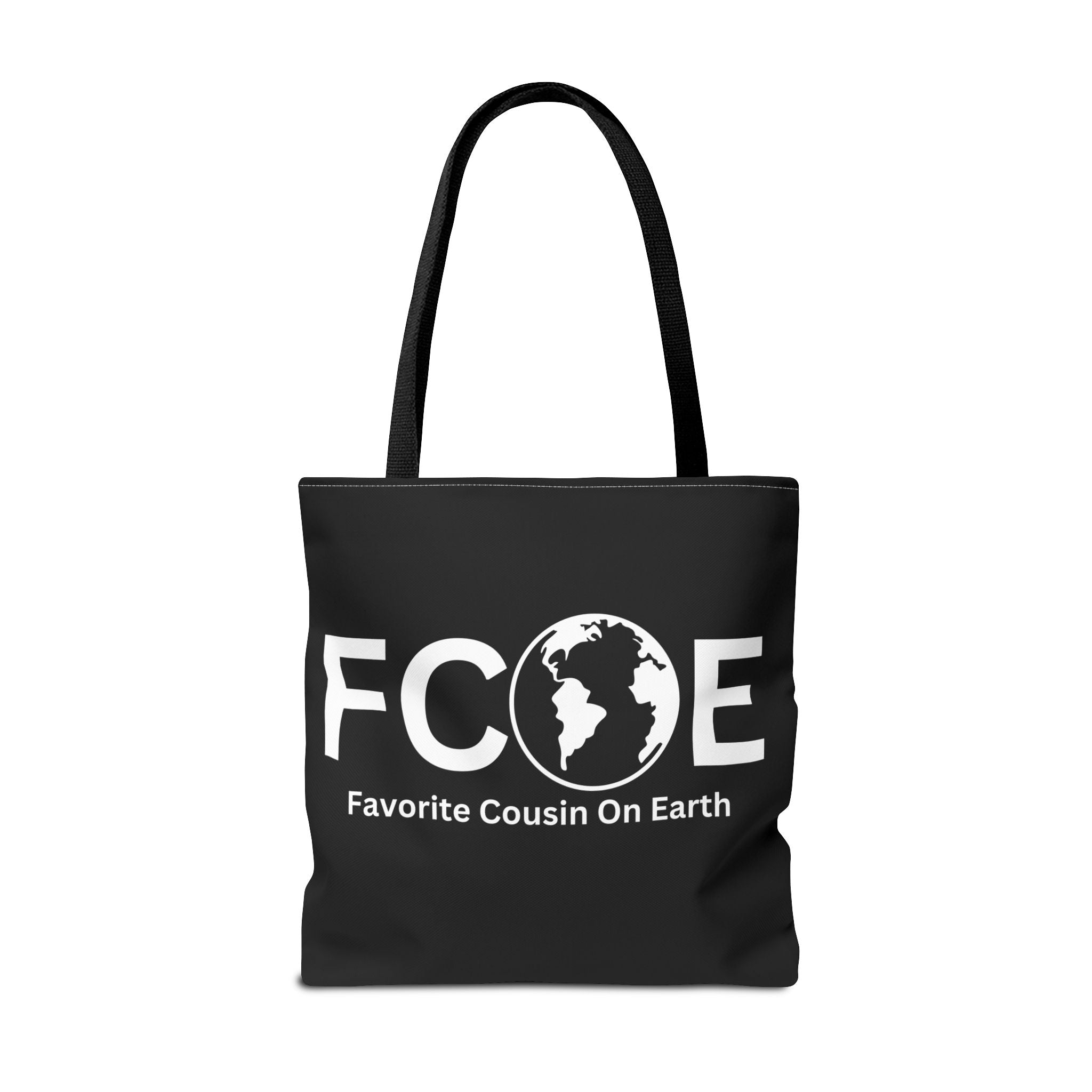 Favorite Cousin On Earth (FCOE) Tote Bag - Custom Printed Stylish and Functional Tote