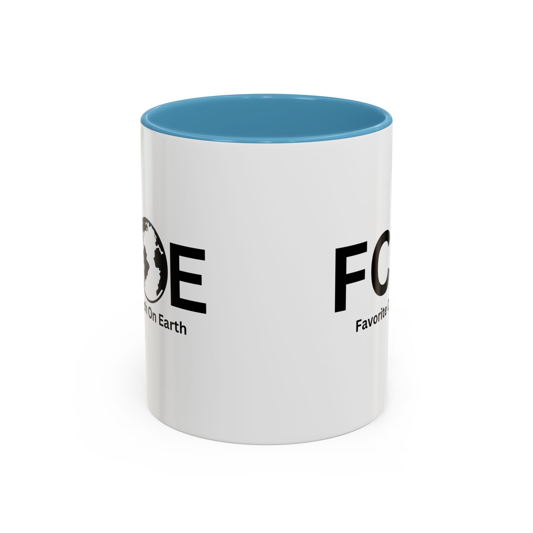 Favorite Coach On Earth (FCOE) Accent Coffee Mug (11oz, 15oz)