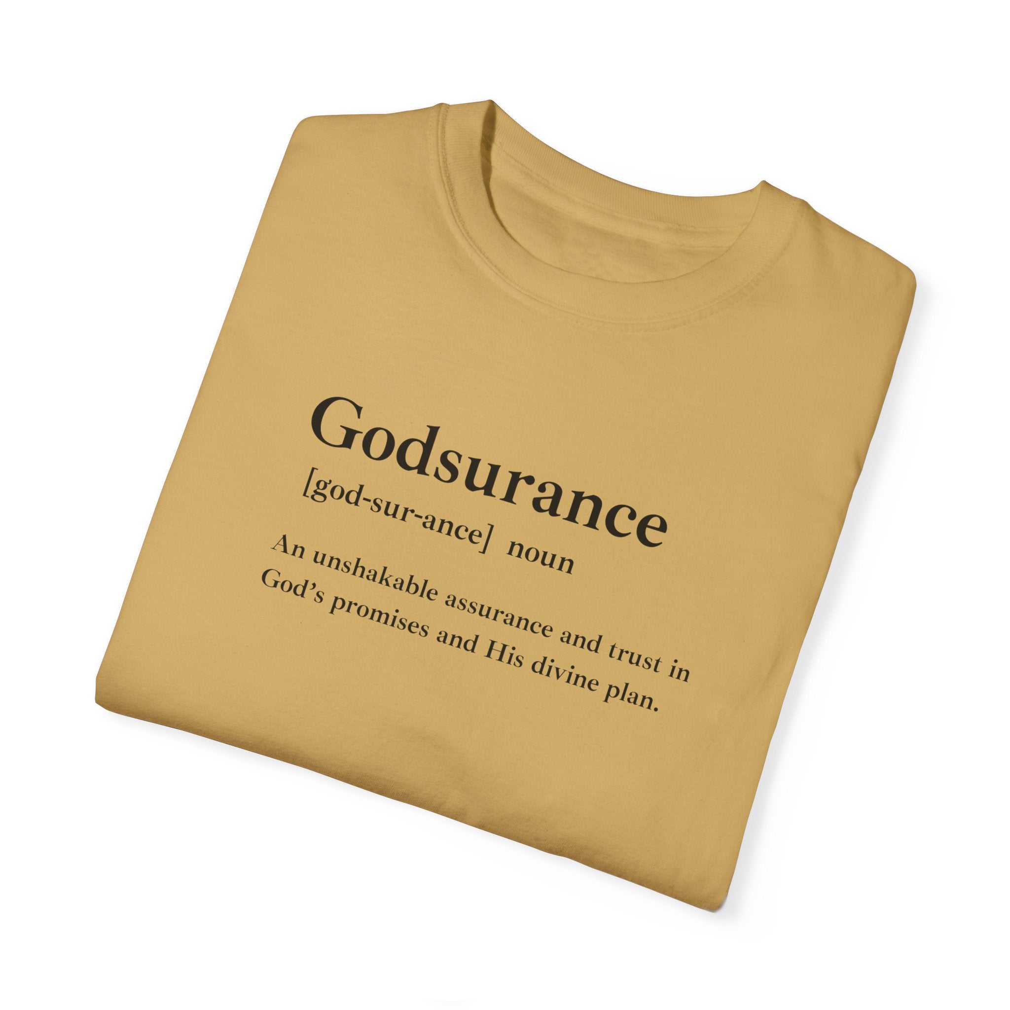 Godsurance T-Shirt – Comfort Colors 1717 Garment-Dyed Tee