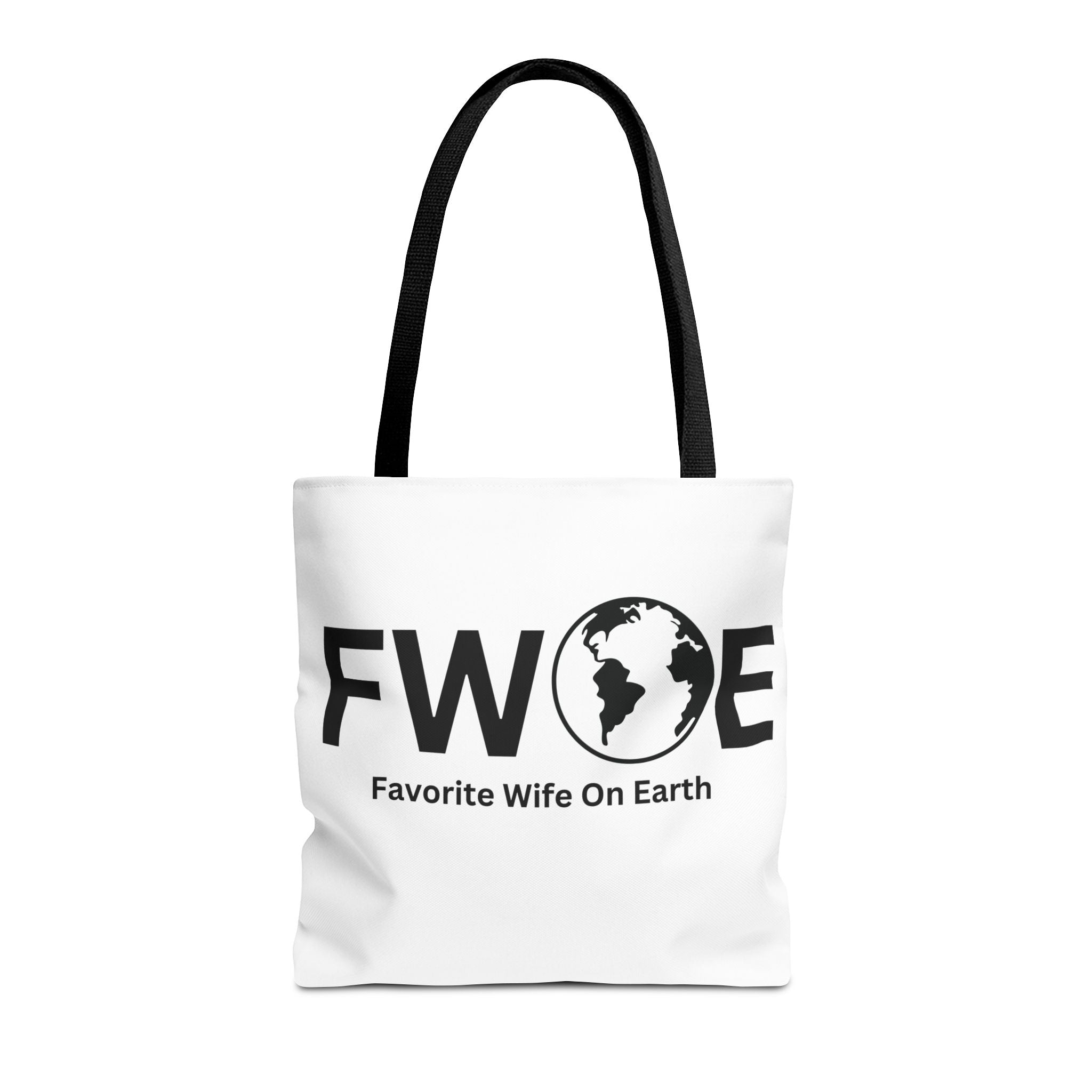 Favorite Wife On Earth (FWOE) Tote Bag - Custom Printed Stylish and Functional Tote