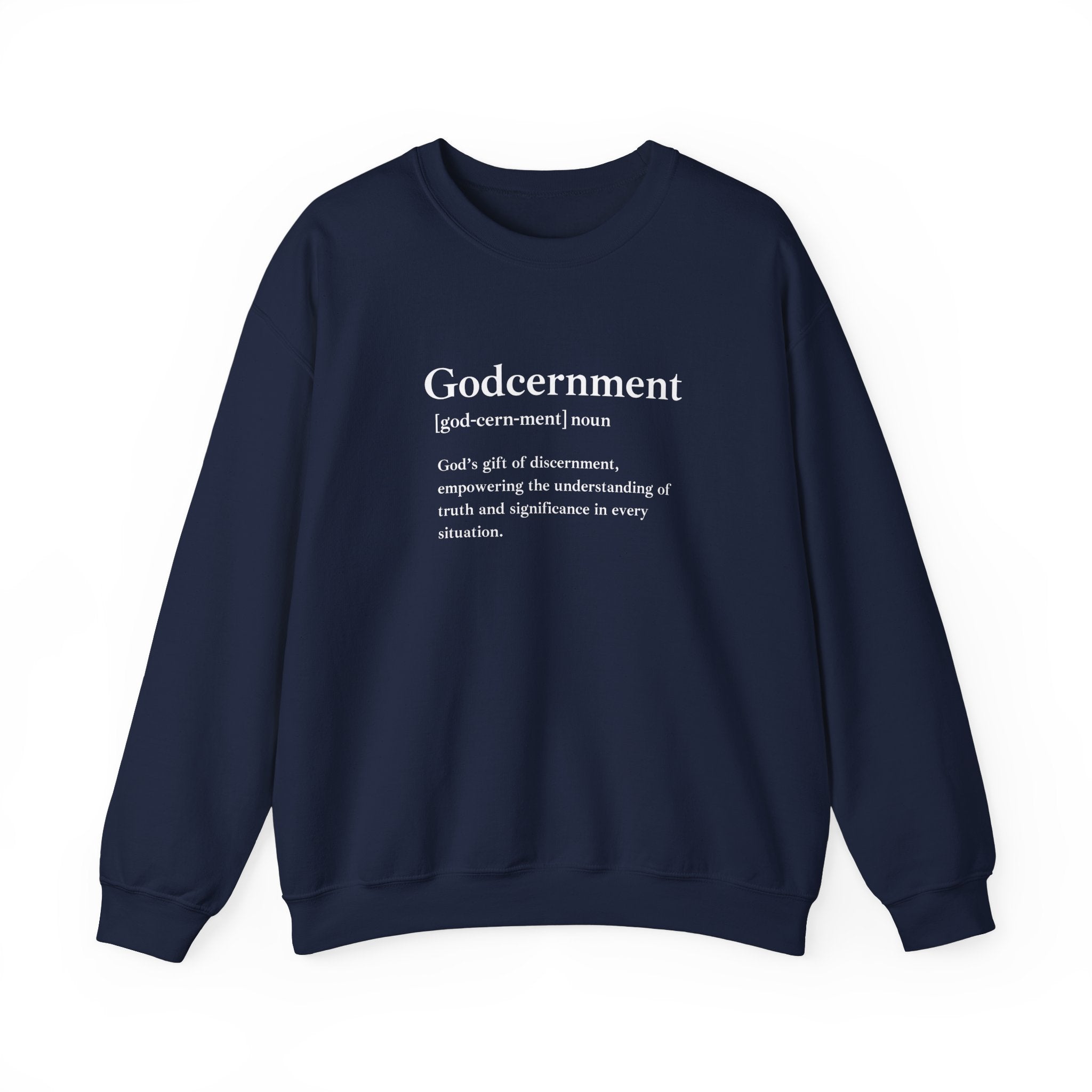 Godcernment Unisex Heavy Blend™ Crewneck Sweatshirt